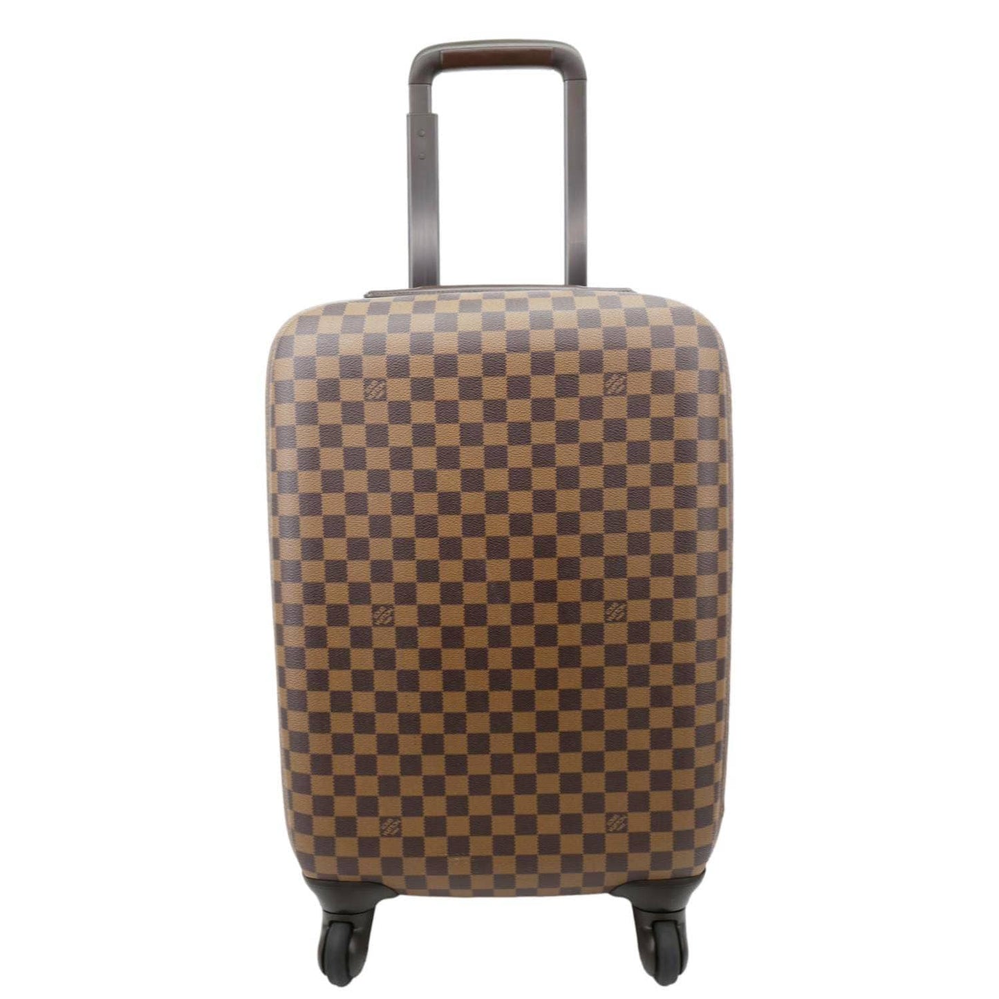 LOUIS VUITTON Zephyr 55 Damier Ebene Rolling Suitcase Luggage Brown