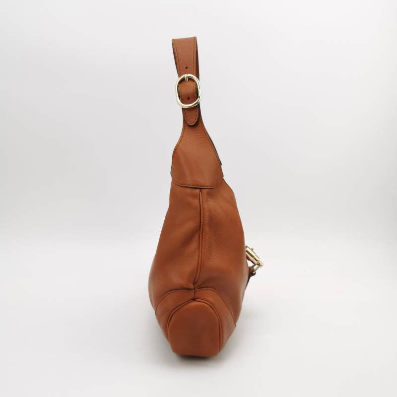 Gucci Jackie 1961 Soft Tan Brown Leather Bag Medium