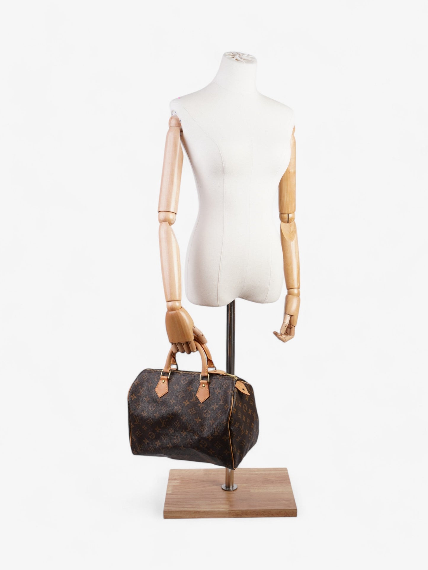 Louis Vuitton Speedy 30 Monogram Monogram Coated Canvas 30