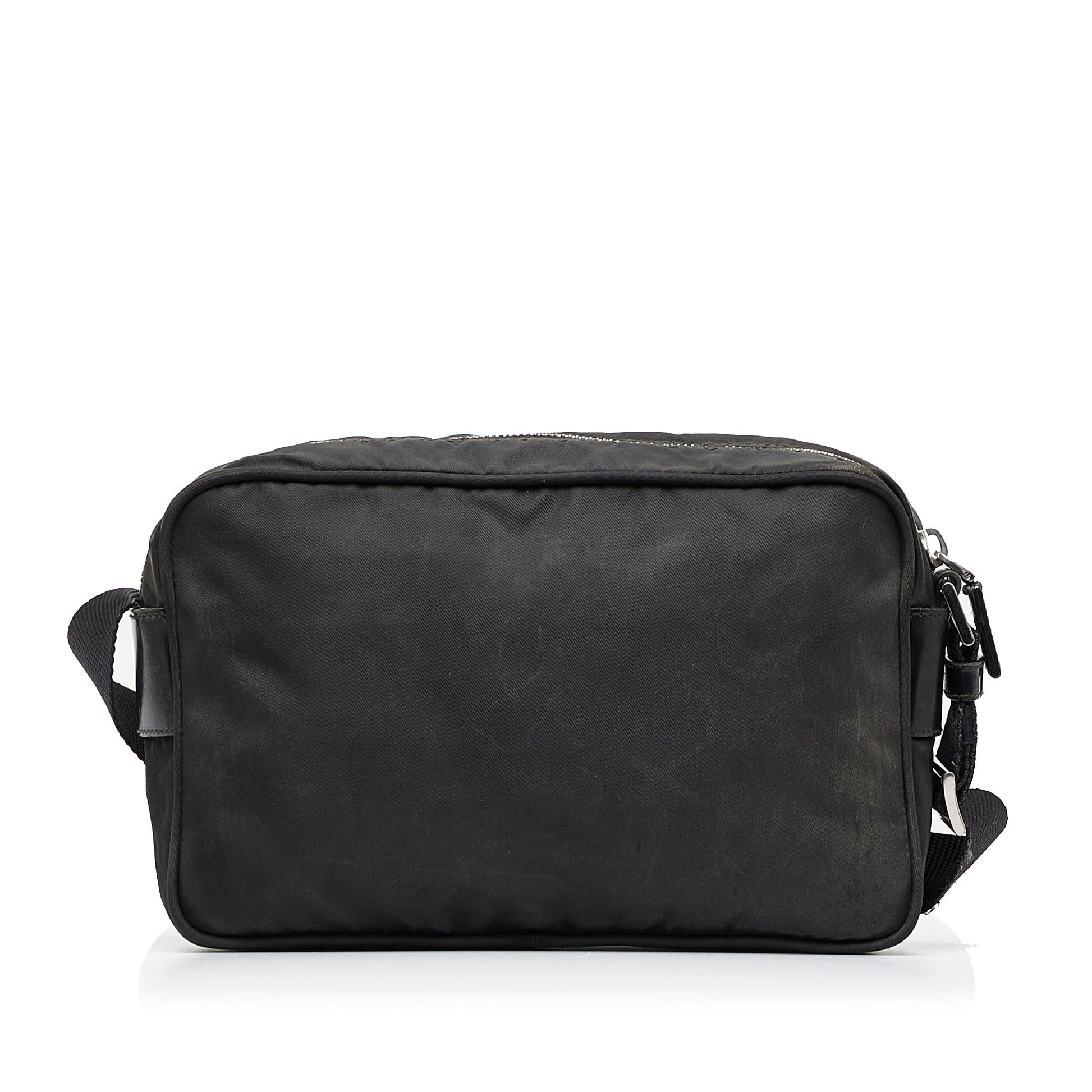Prada Tessuto Black Nylon Canvas Luxury Handbag