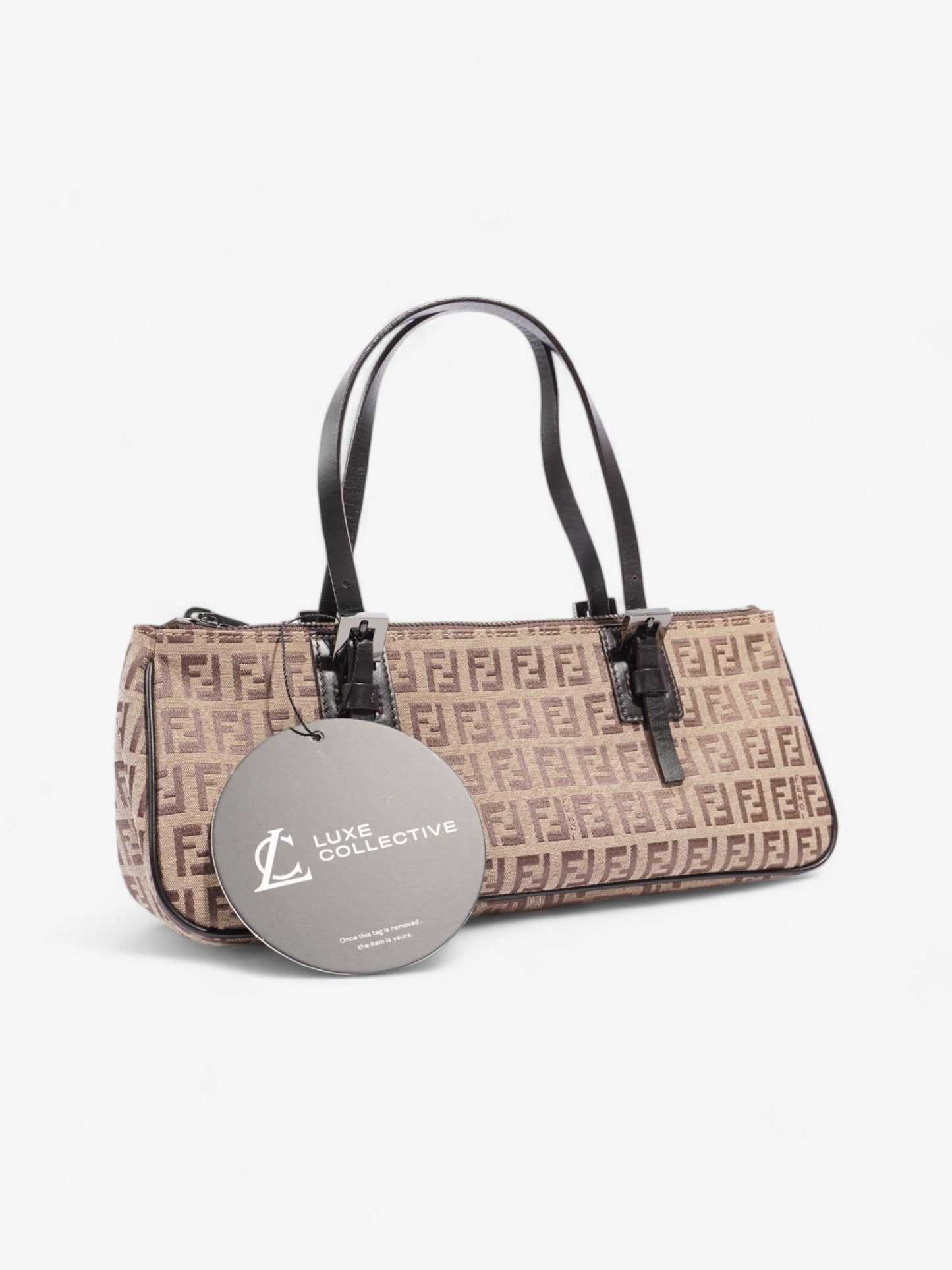 Fendi Baguette Black Canvas