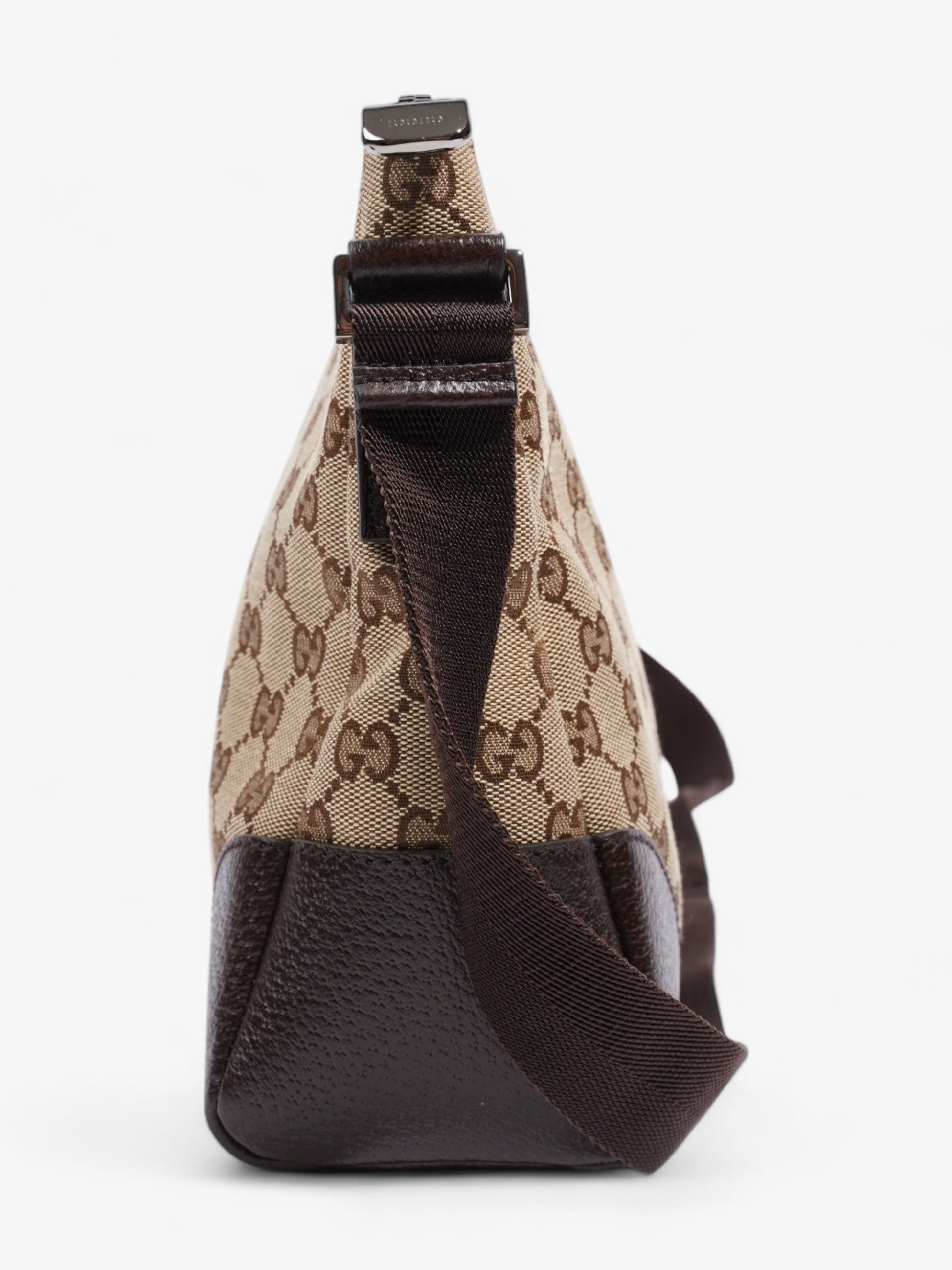 Gucci GG Canvas Messenger Brown Canvas