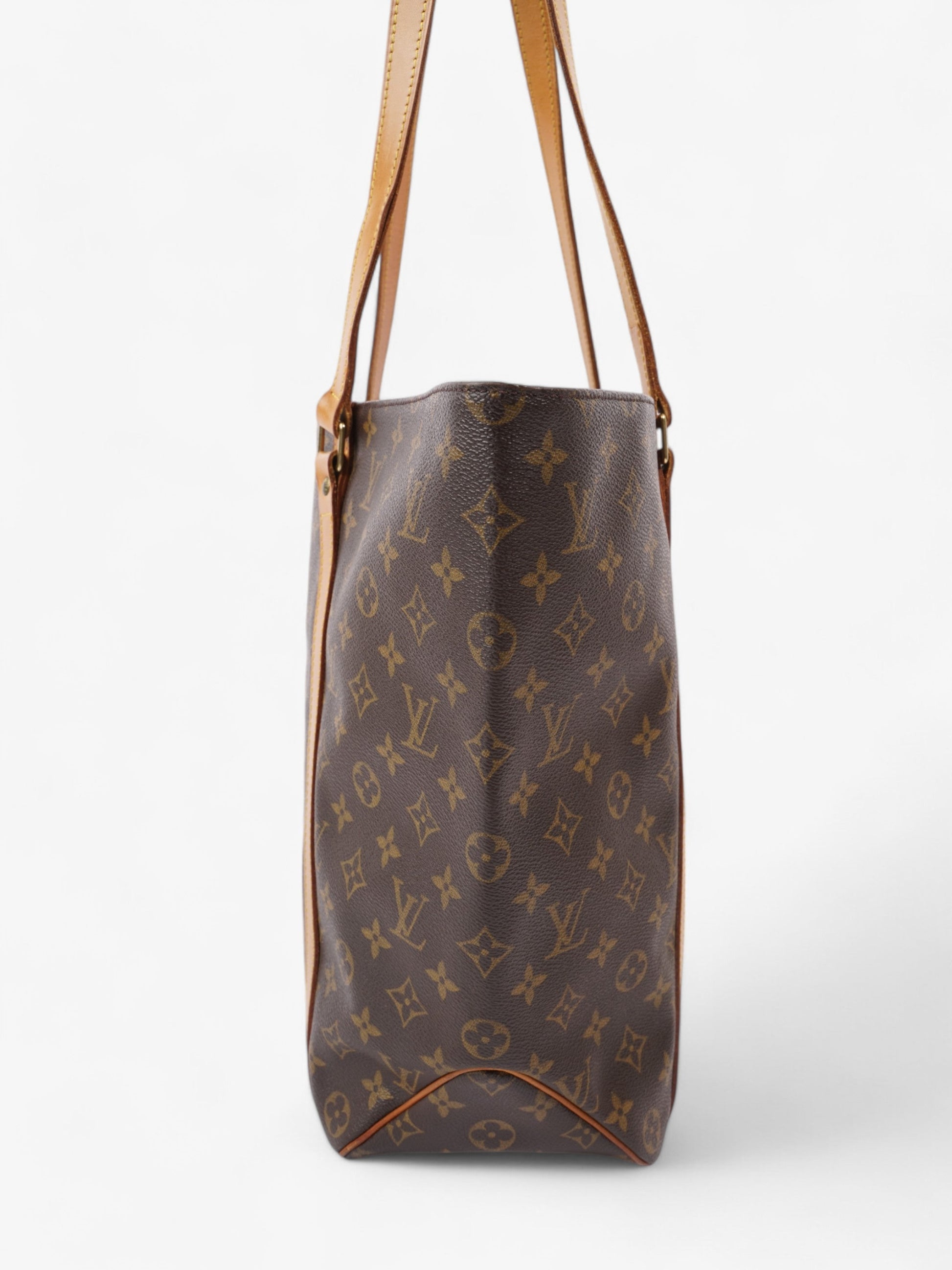 Louis Vuitton Sac Shopping Brown Coated Canvas