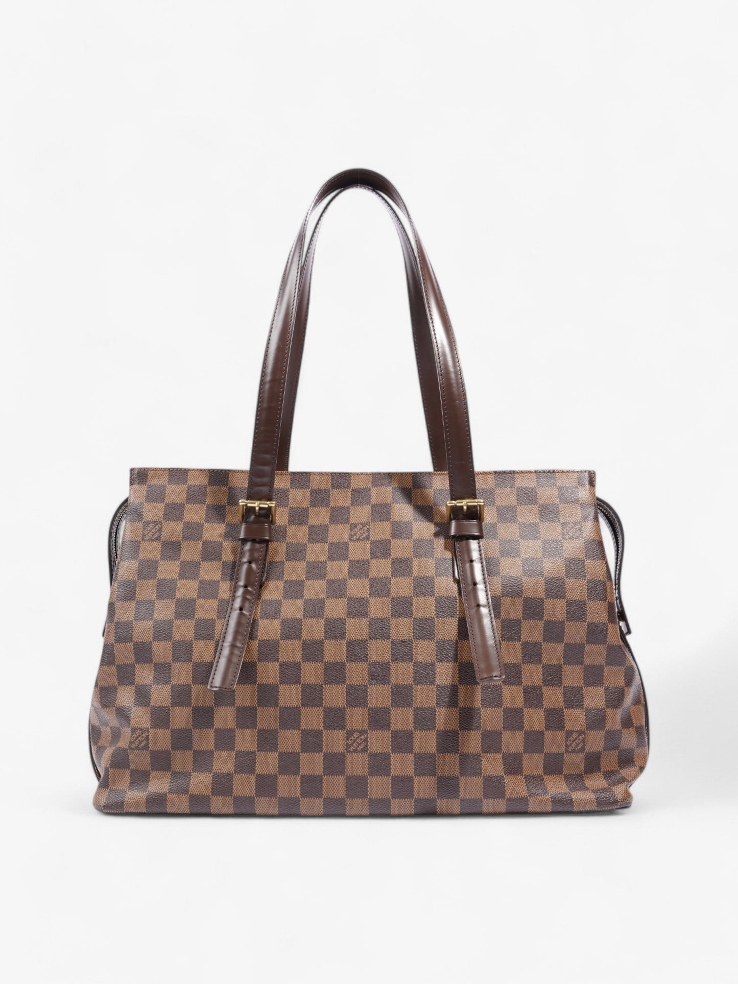 Louis Vuitton Chelsea Damier Ebene Monogram Coated Canvas