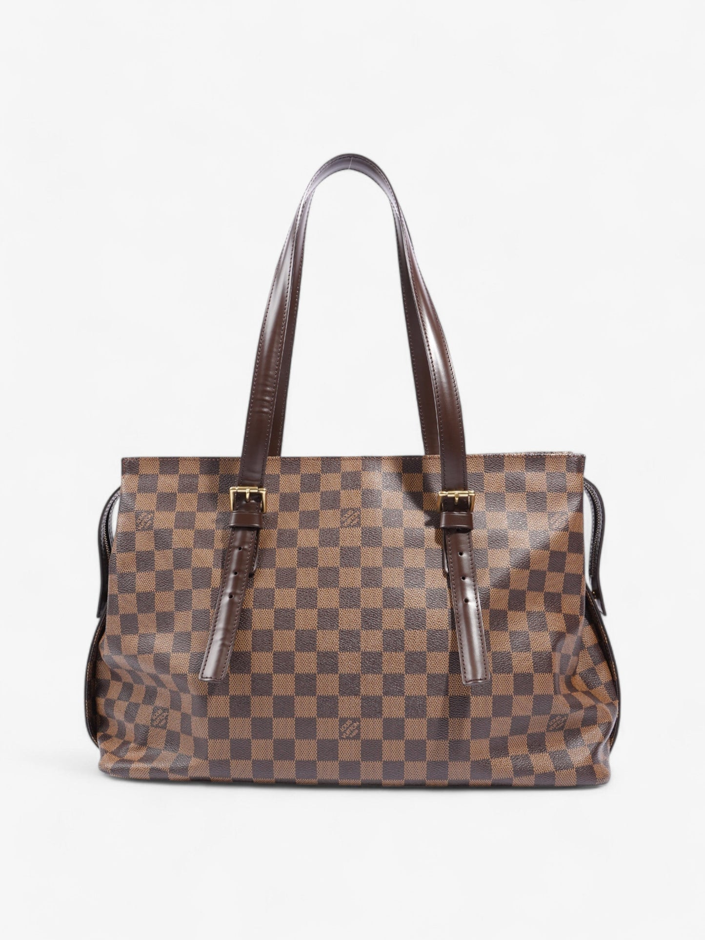 Louis Vuitton Chelsea Damier Ebene Monogram Coated Canvas