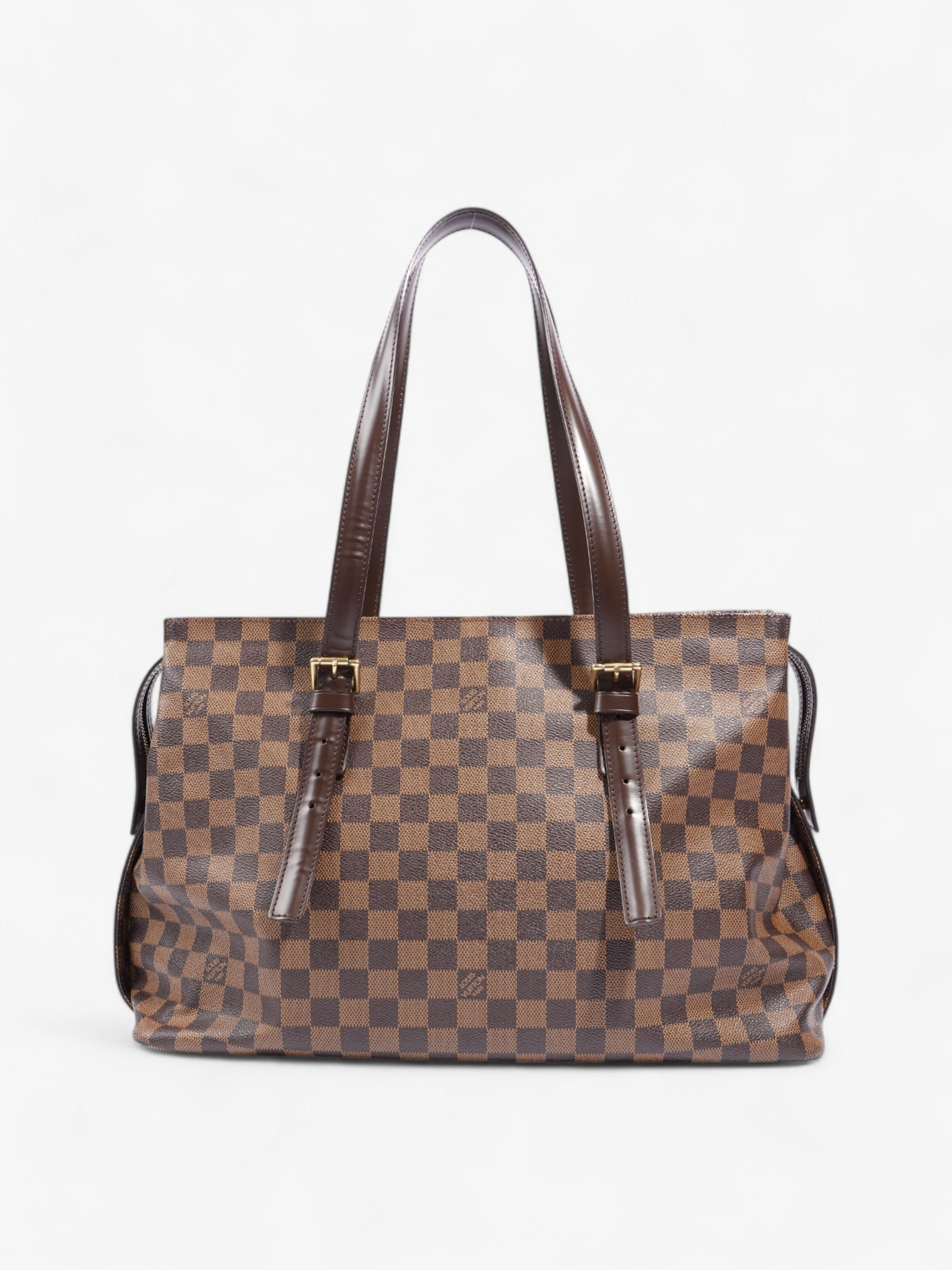 Louis Vuitton Chelsea Damier Ebene Monogram Coated Canvas