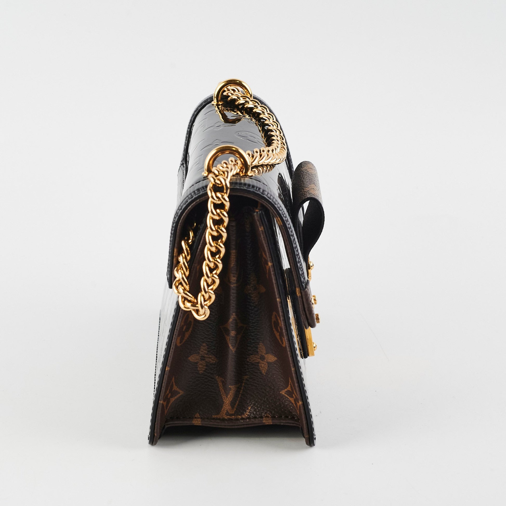 Louis Vuitton Vernis Black Bag