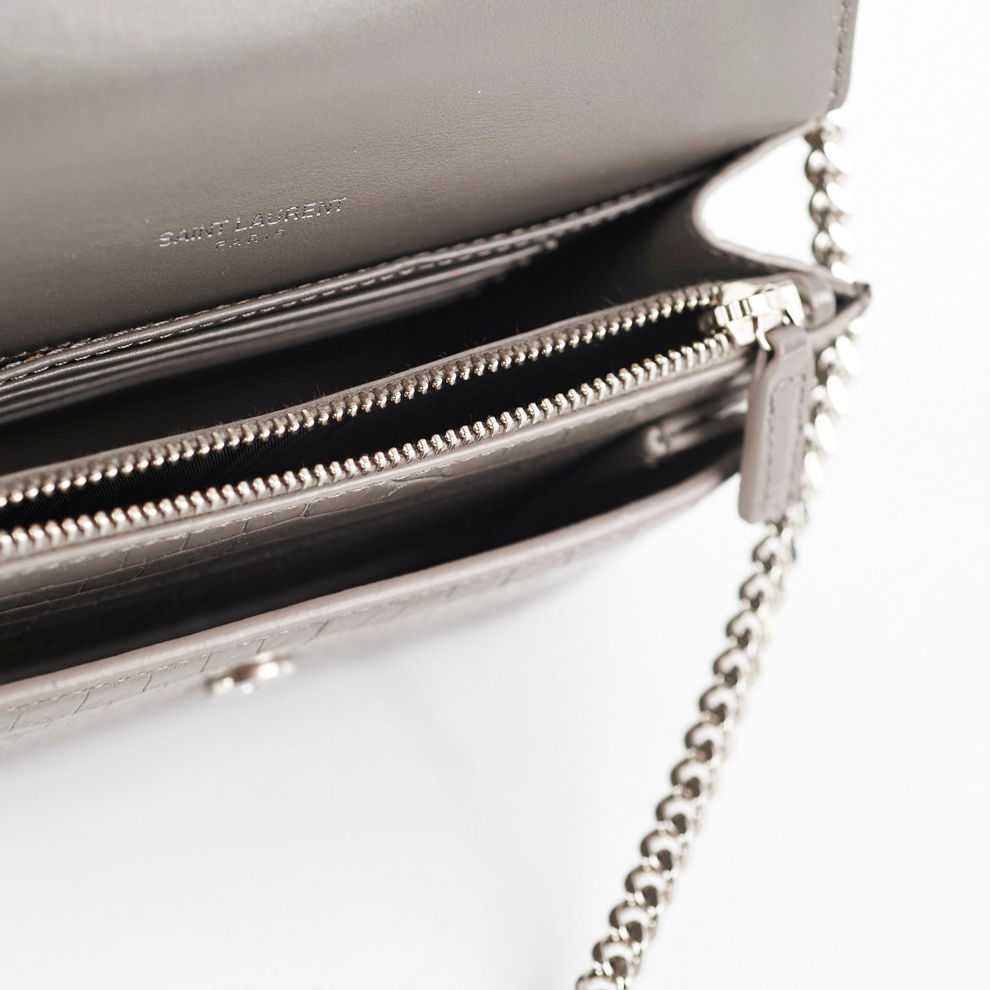 Saint Laurent Sunset Small Grey