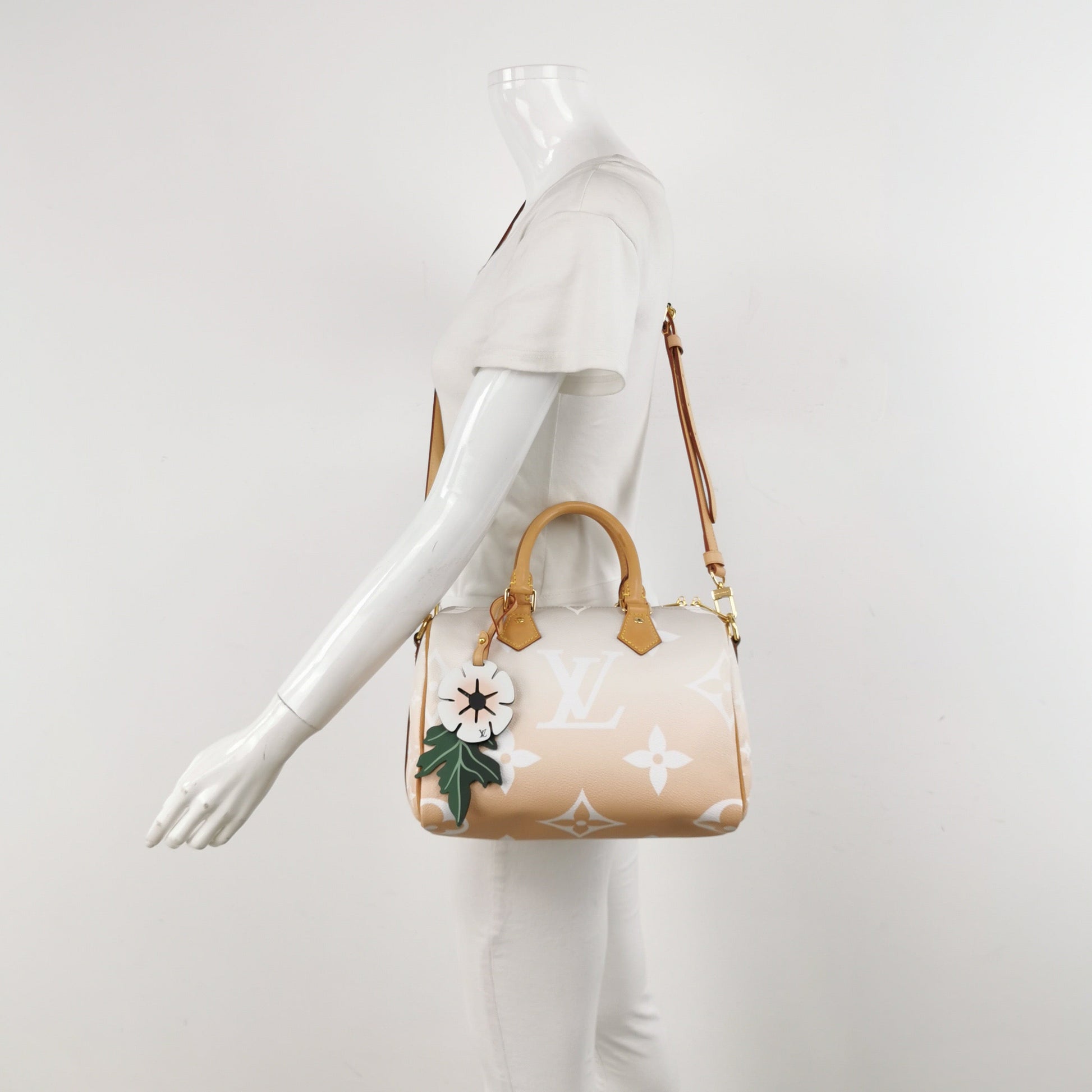 Louis Vuitton Speedy Bandouliere By The Pool Monogram Giant 25 Crossbody Bag