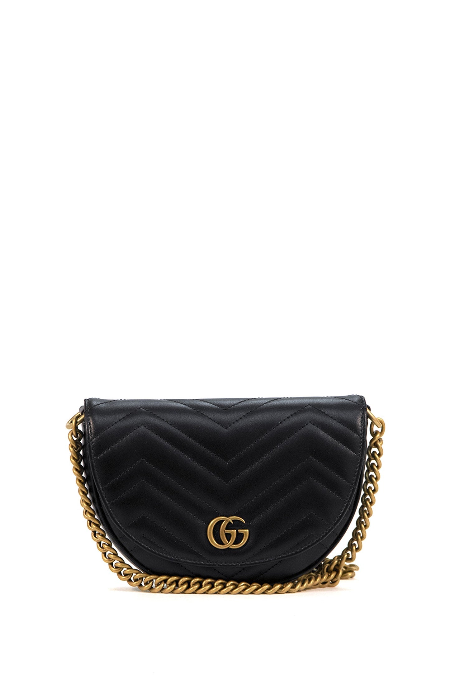 Gucci Chain Leather Shoulder Bag