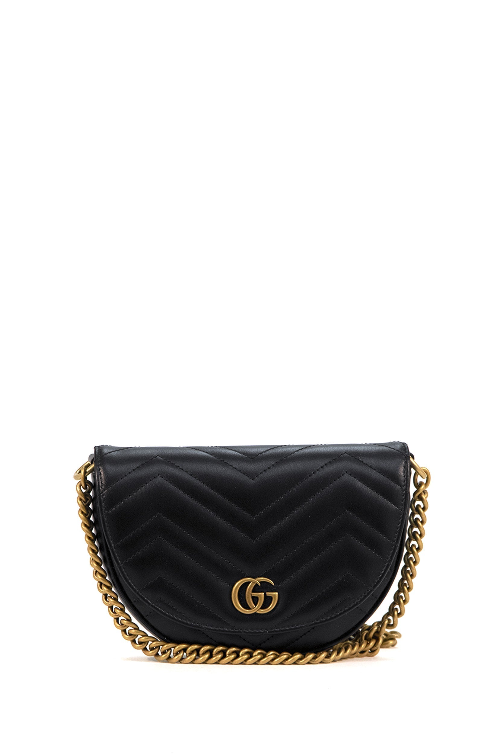 Gucci Chain Leather Shoulder Bag