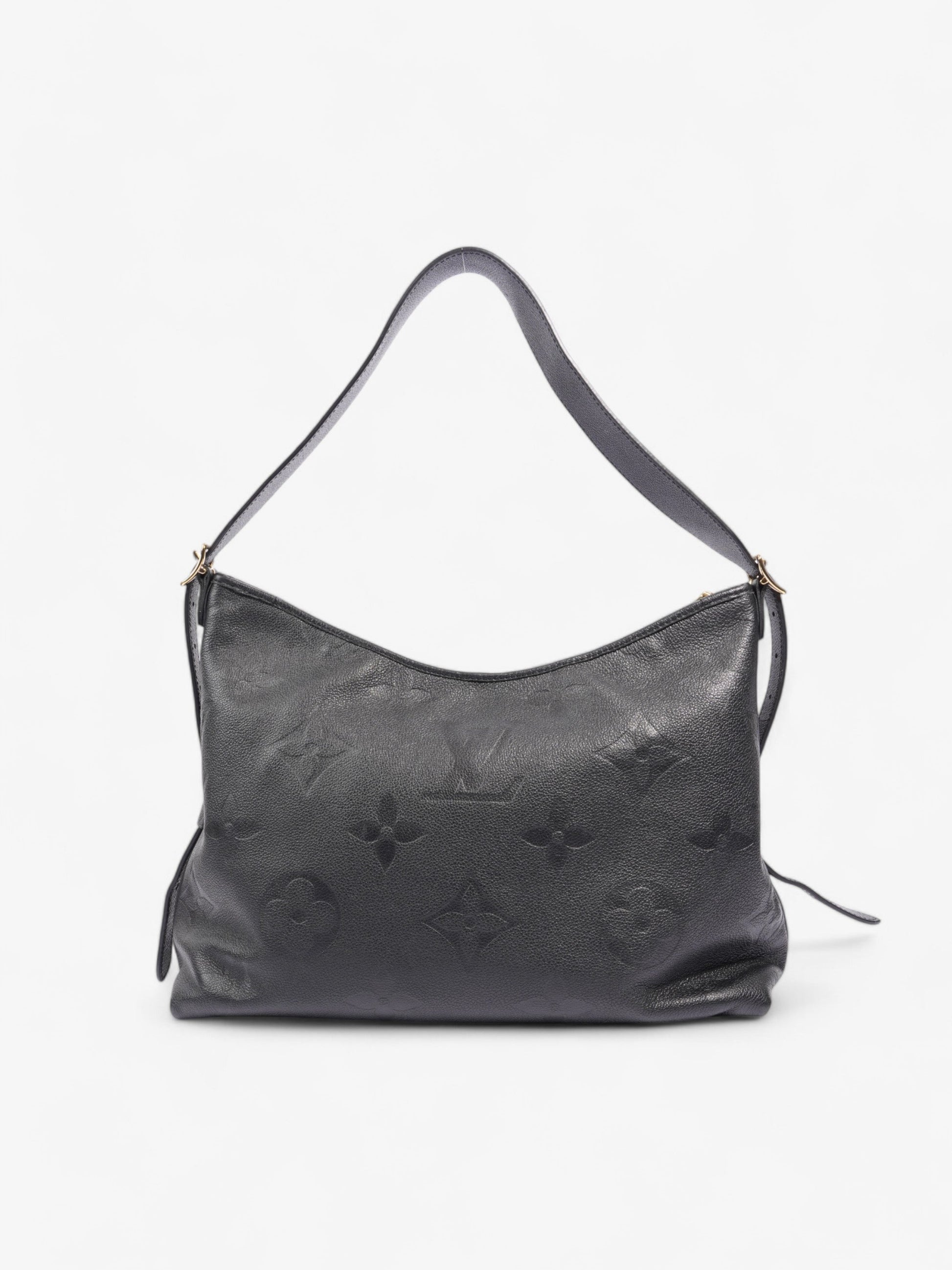 Louis Vuitton CarryAll Monogram Empreinte / Black Empreinte Leather MM