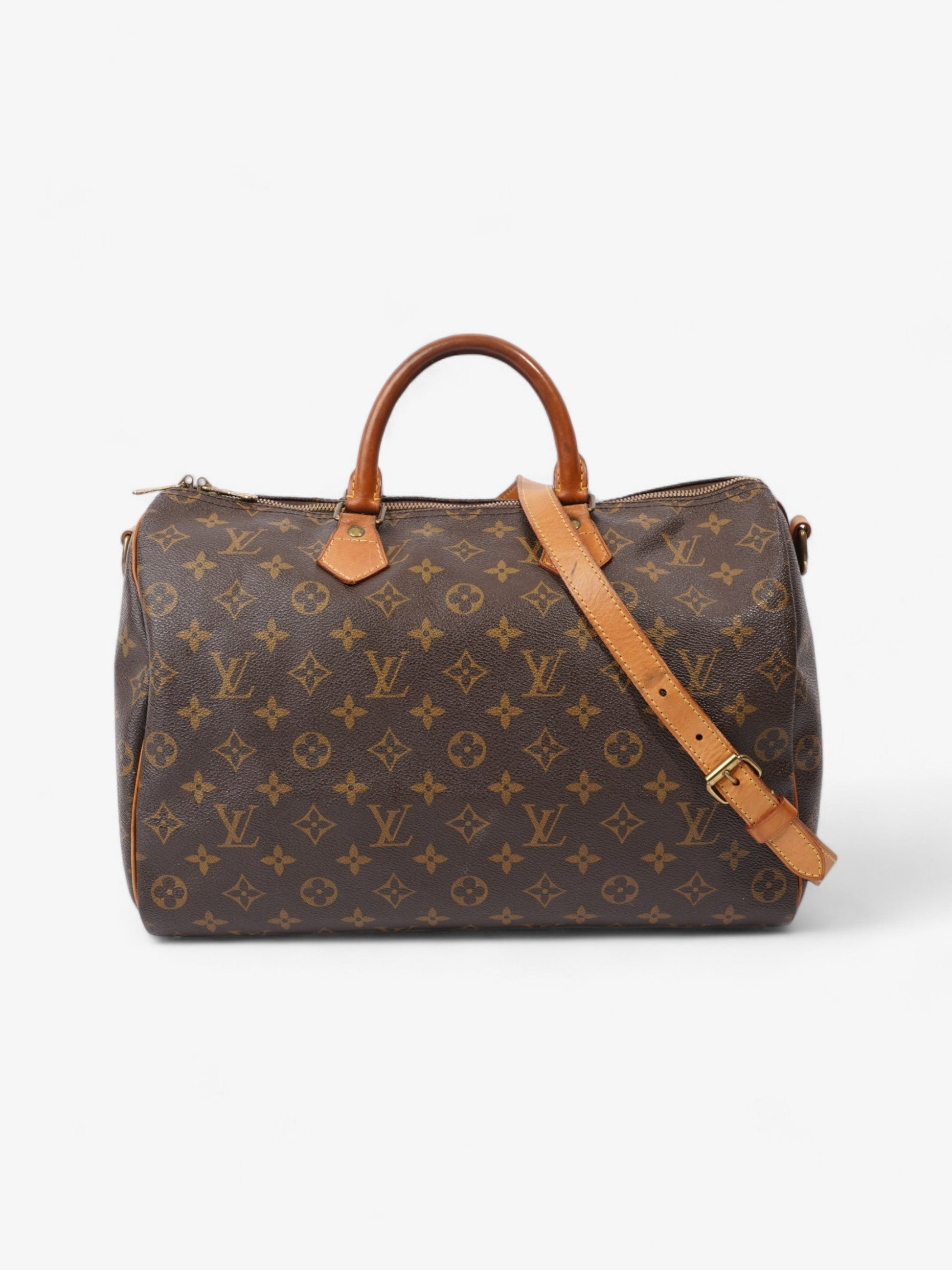 Louis Vuitton Speedy Bandouliere Monogram Coated Canvas 35