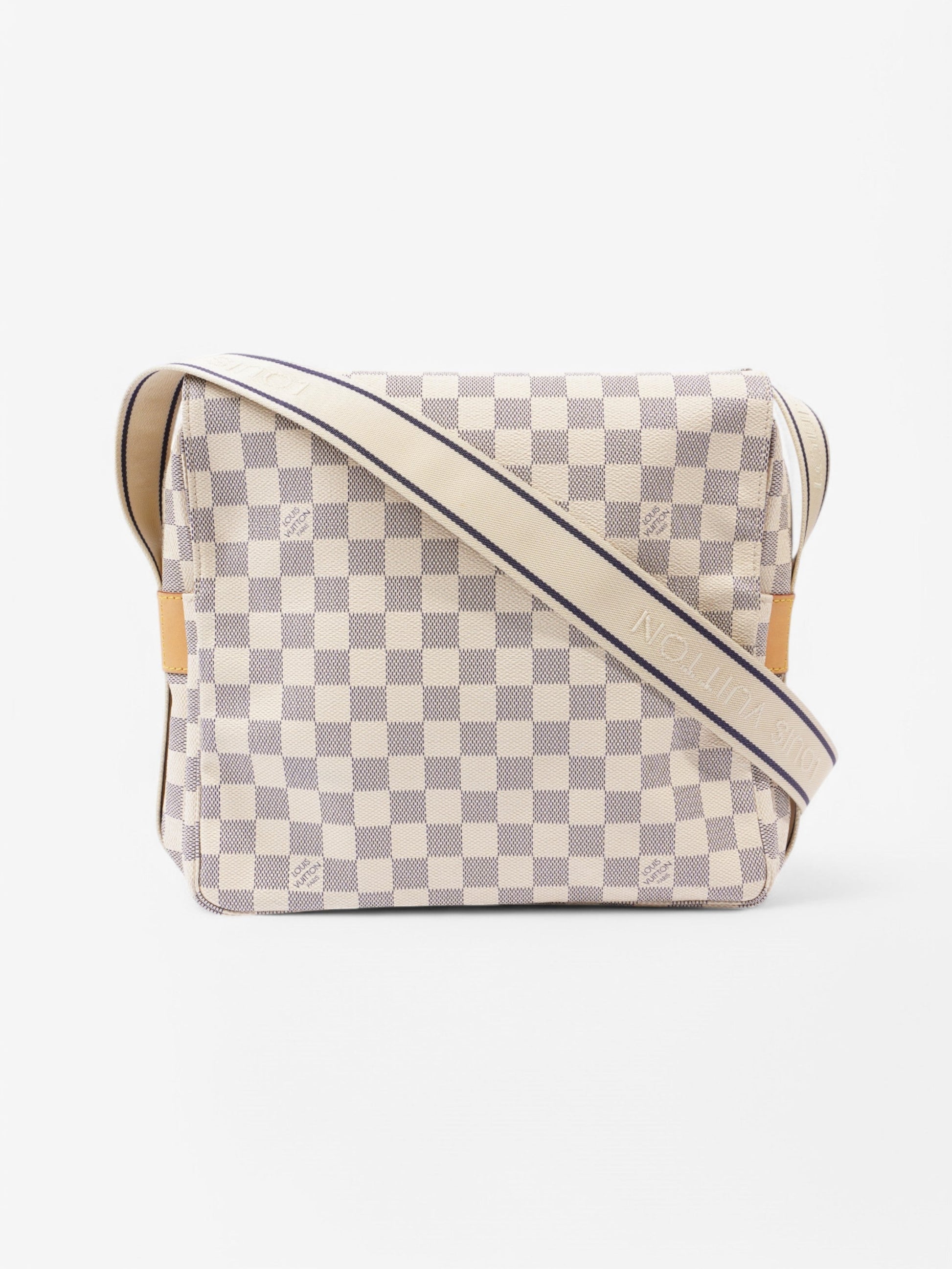 Louis Vuitton Naviglio Damier Azur Coated Canvas