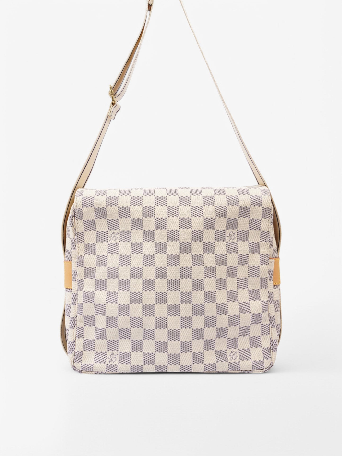 Luxury Women's Handbag | Louis Vuitton Naviglio Damier Azur Coated Canvas