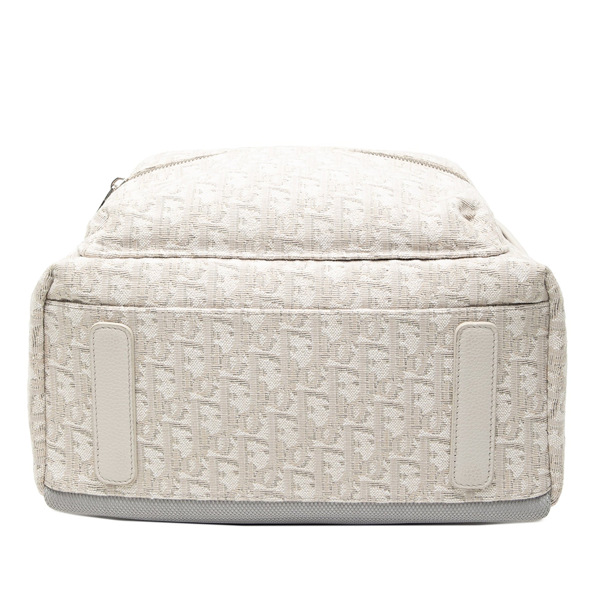 Beige Dior Oblique Canvas Rider Backpack
