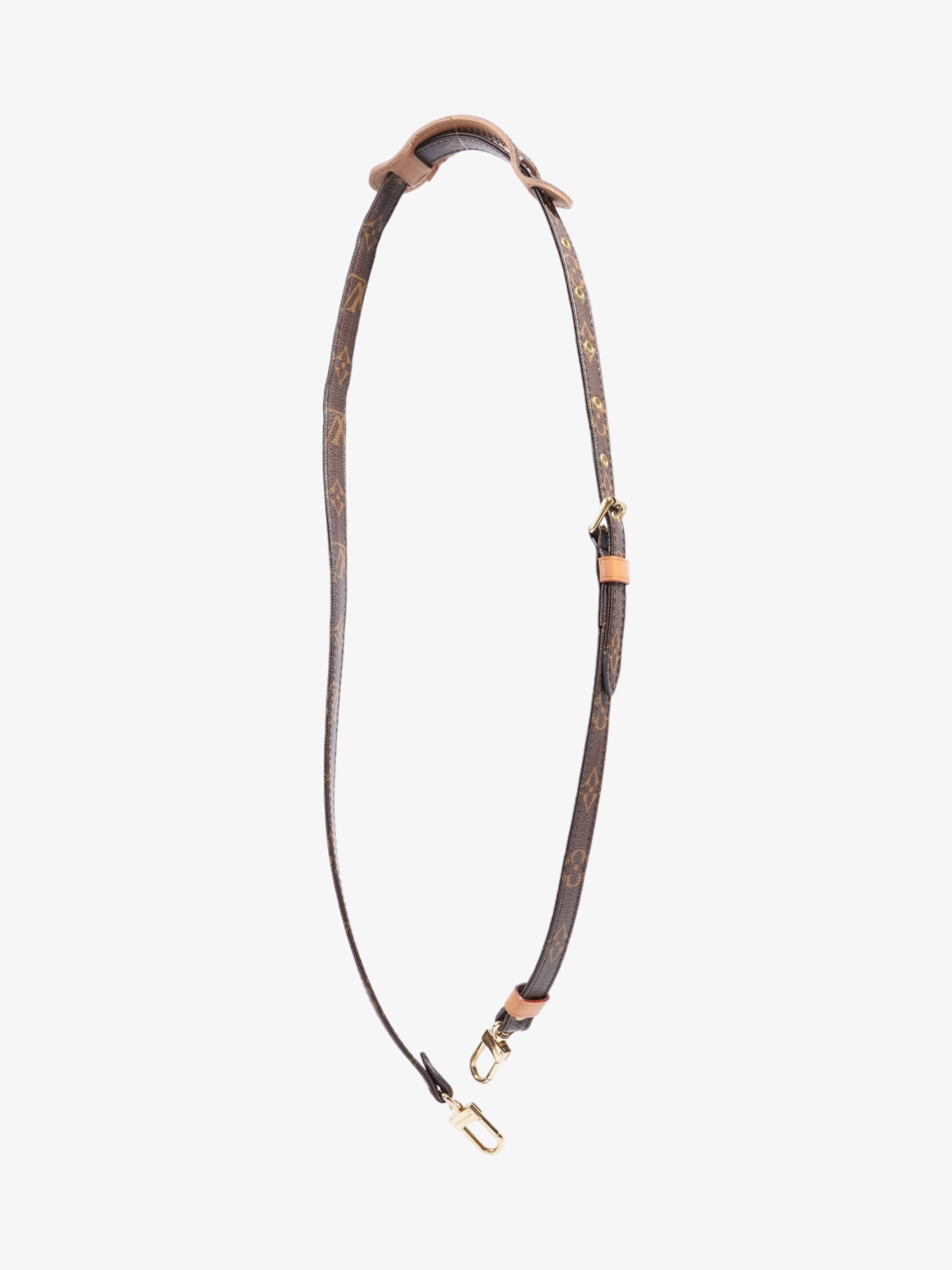 Louis Vuitton Adjustable Shoulder Strap Monogram Coated Canvas