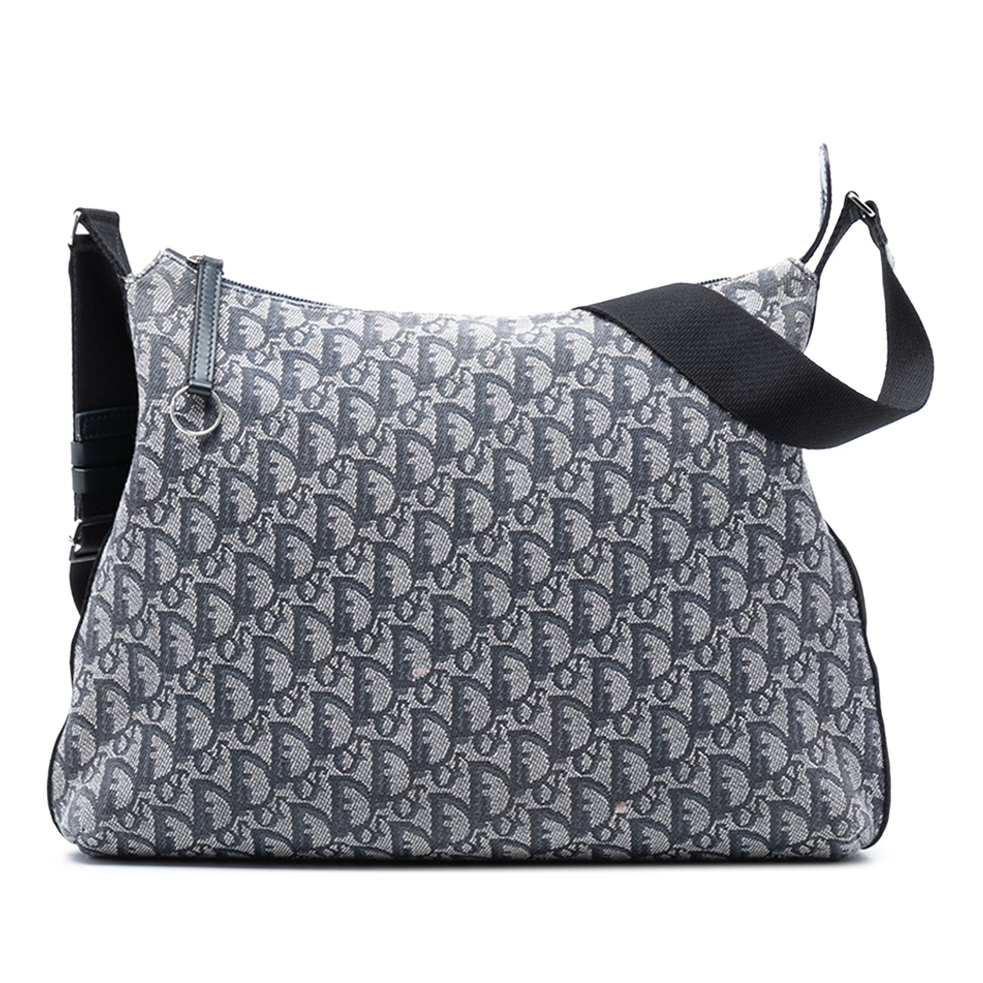 Blue Dior Diorissimo Trotter Canvas Crossbody