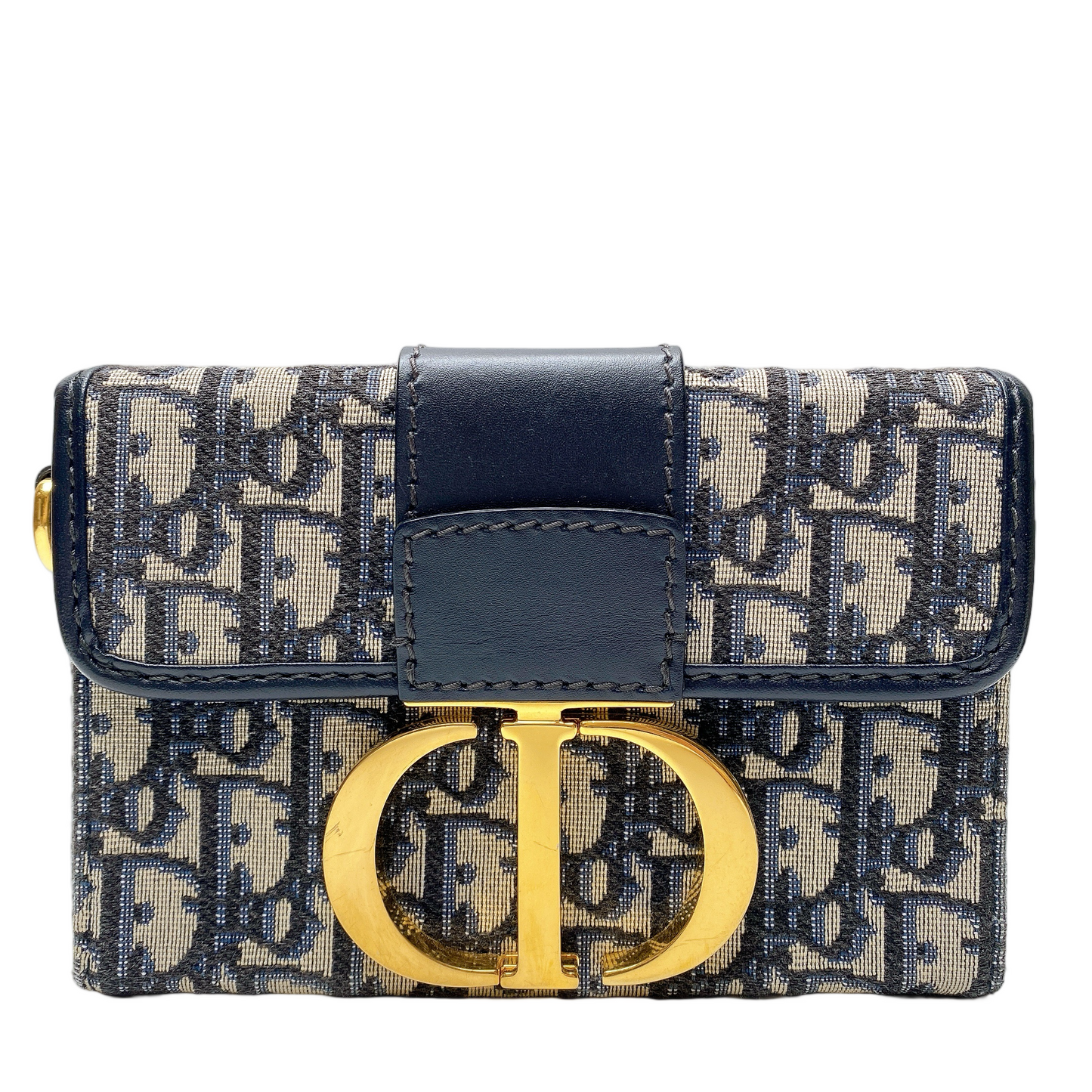 Dior Lou Leather Canvas Handbag