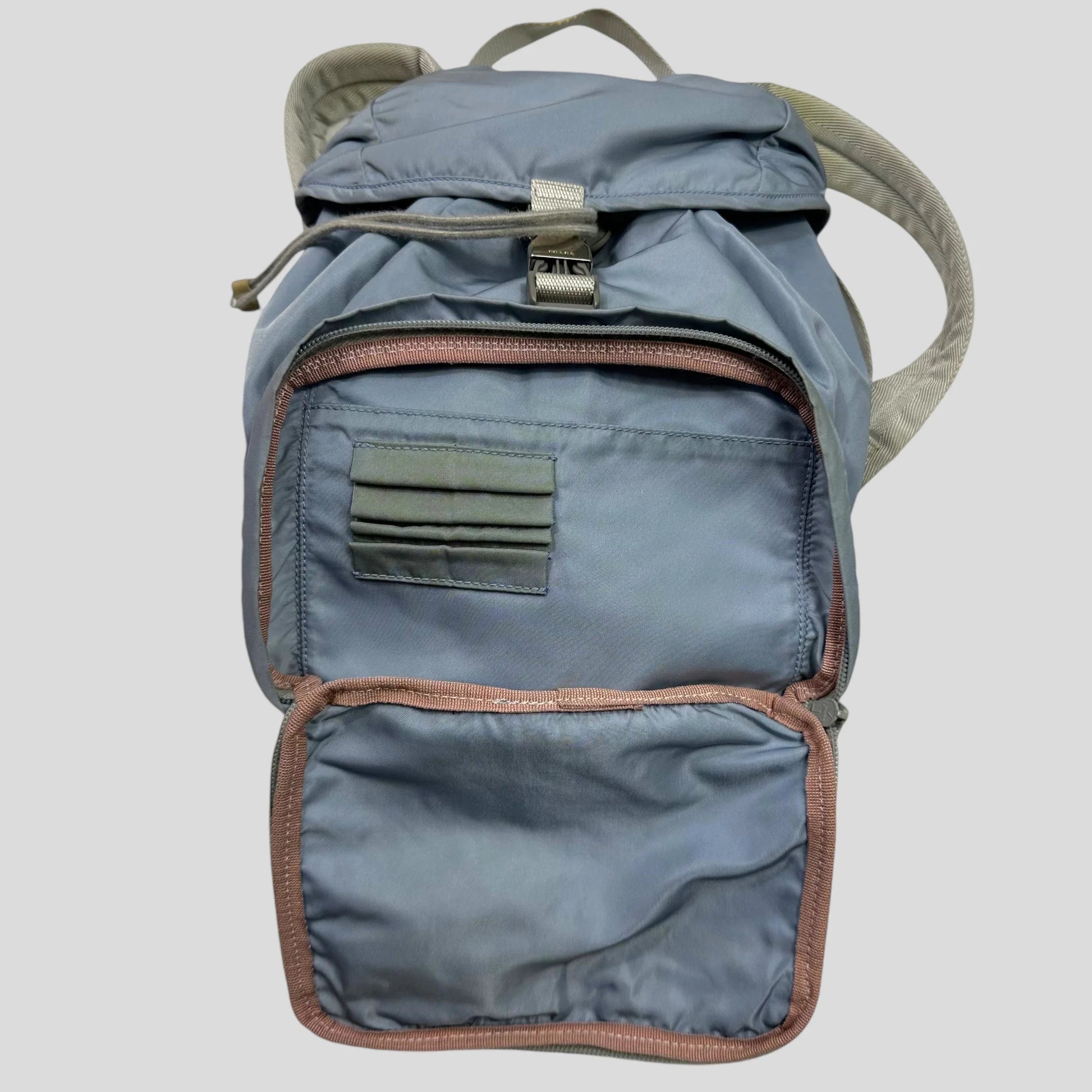 Prada Milano 00s Nylon Multipocket Mini Backpack
