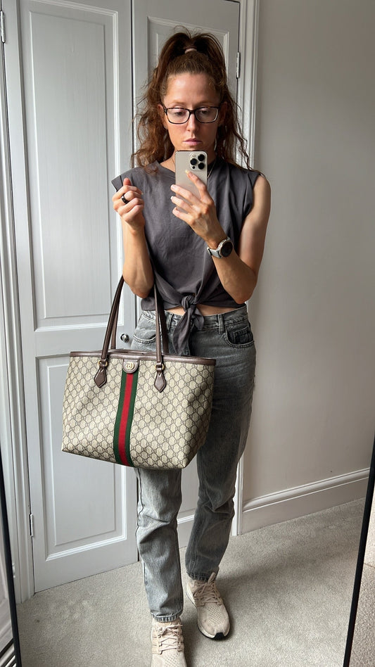 Gucci Ophidia GG Supreme Medium Tote (RRP £1440)