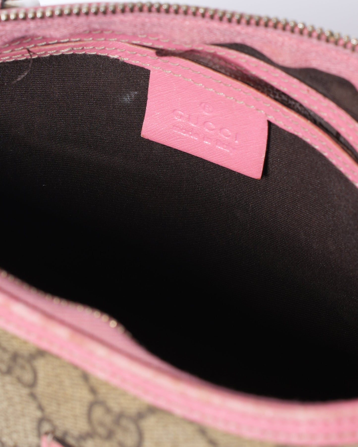 Gucci Lou Leather Top Handle Handbag