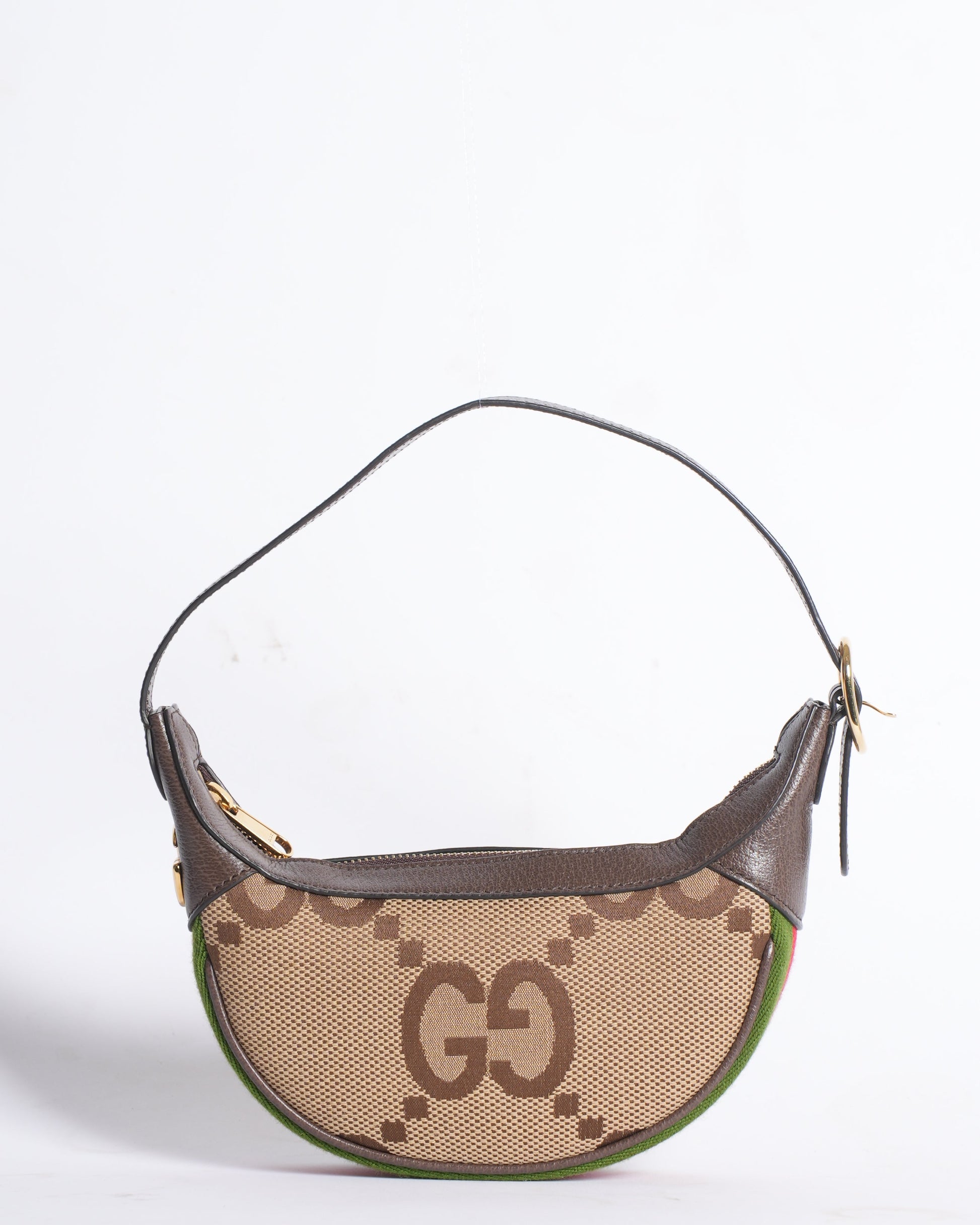 Gucci Lou Canvas Shoulder Bag