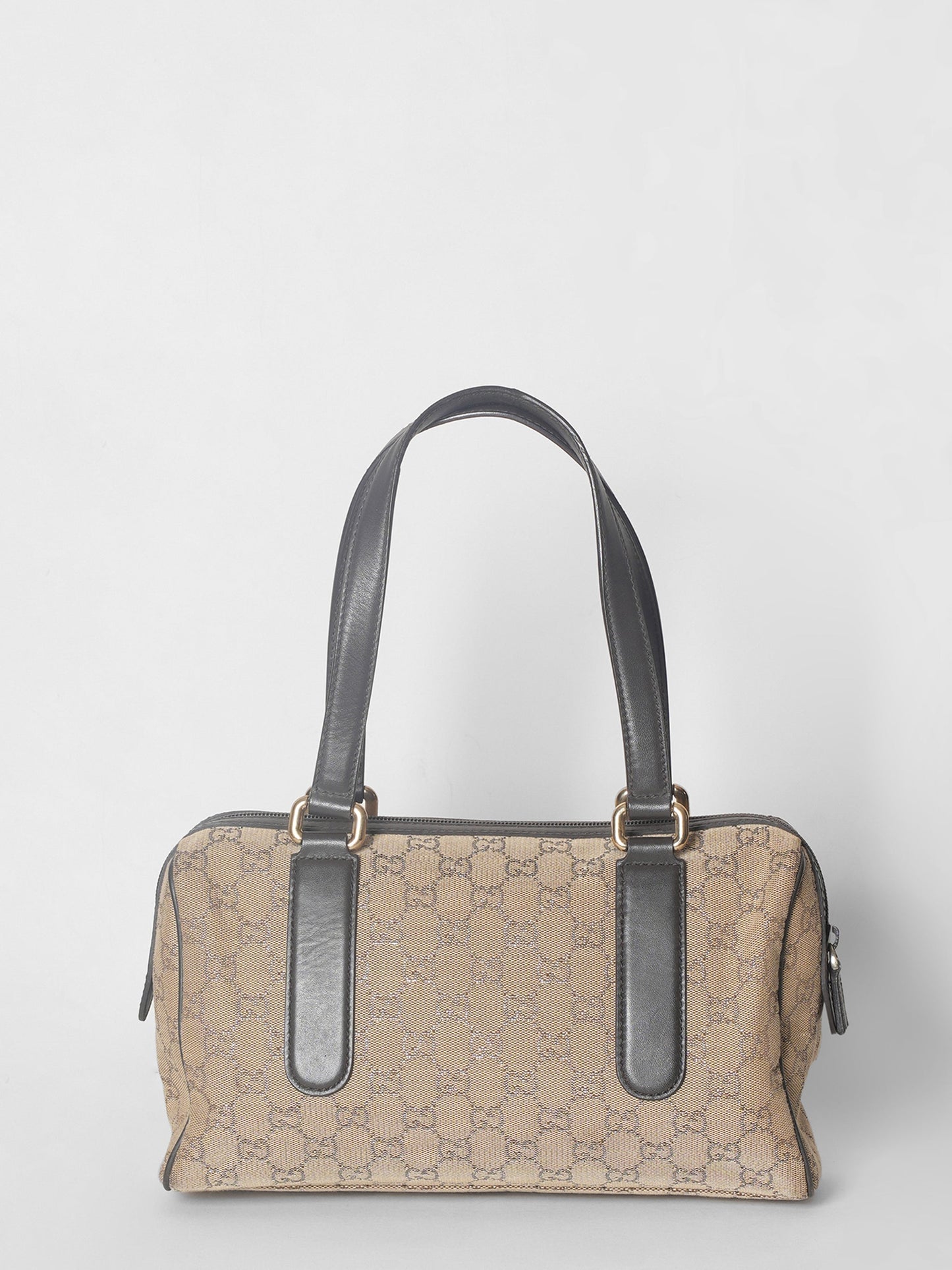 Gucci Lou Leather Top Handle Shoulder Bag