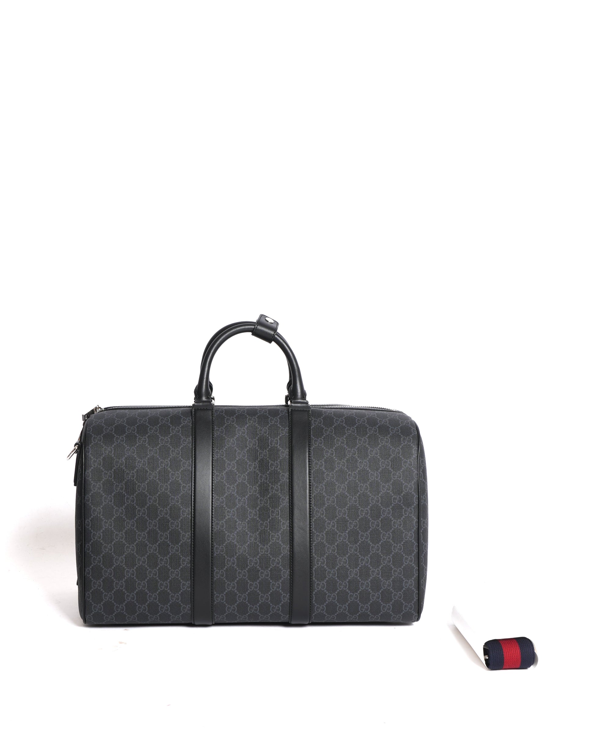 Gucci Monogram Alma Leather Canvas Crossbody