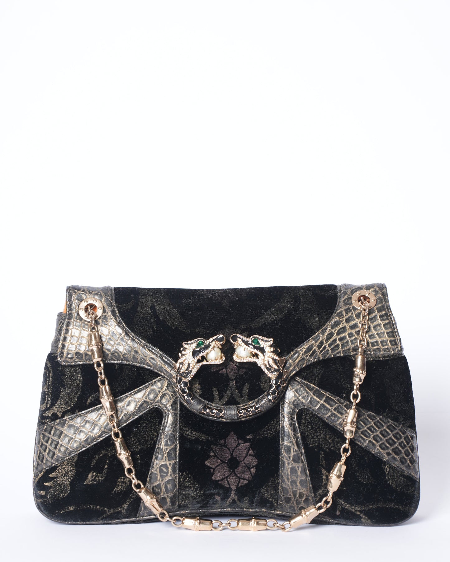 Gucci Lou Leather Shoulder Bag