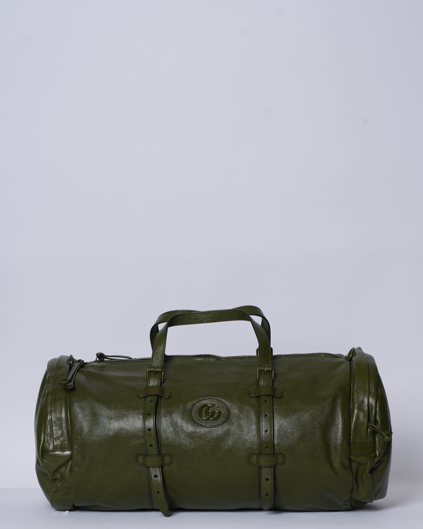 Gucci Lou Monogram Leather Handbag