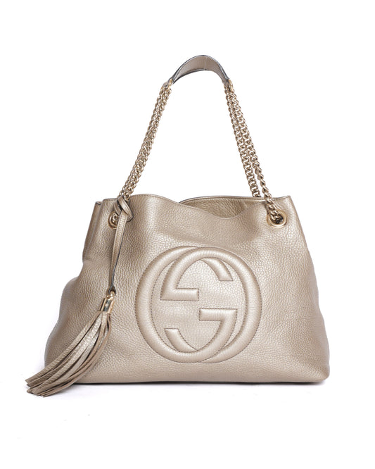 Gucci Leather Shoulder Bag