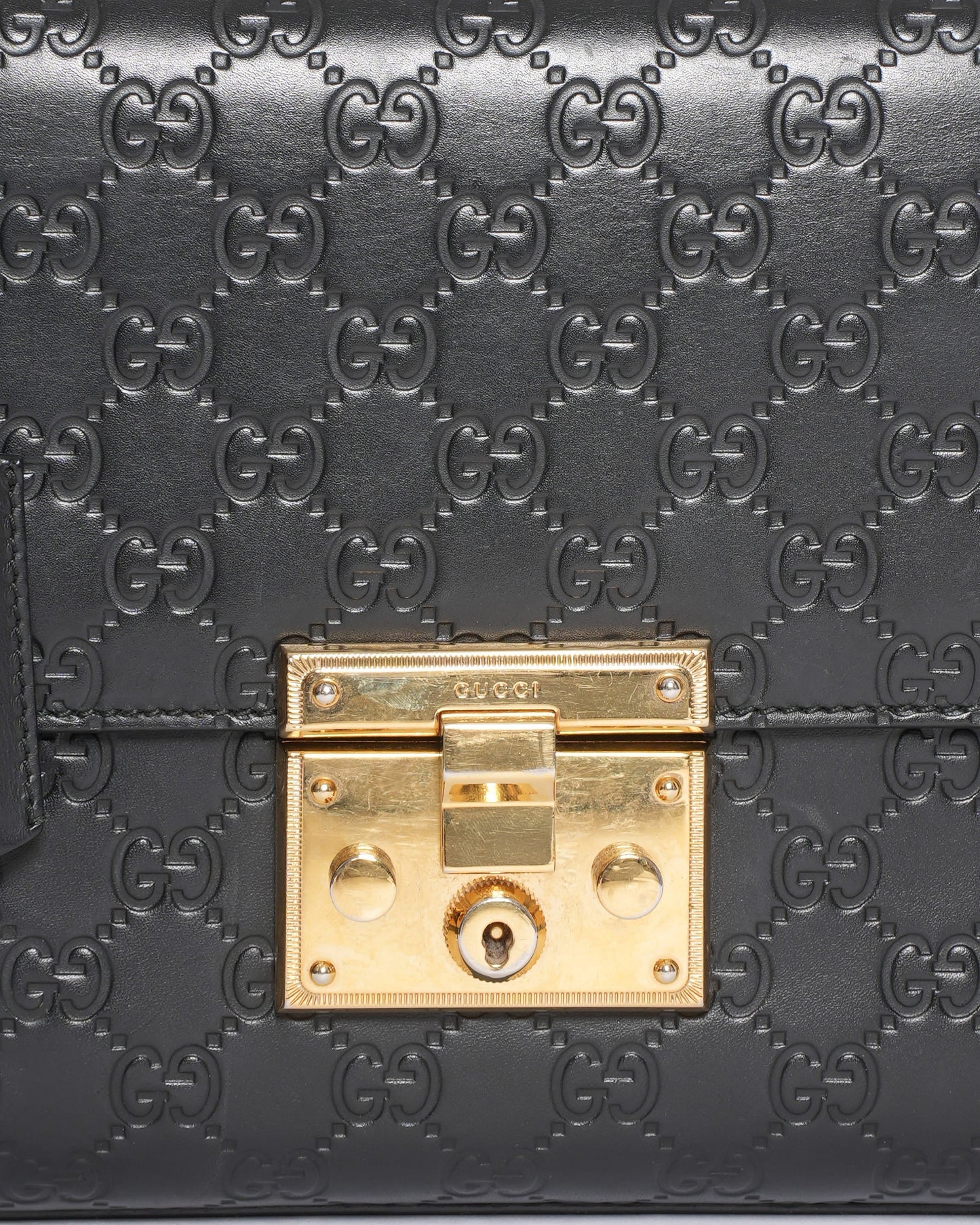 Gucci Chain Leather Crossbody