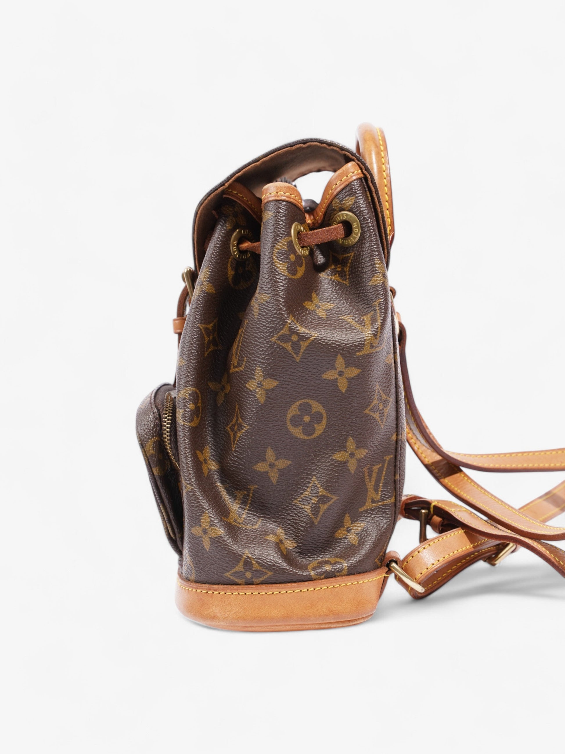 Luxury Women's Backpack | Louis Vuitton Montsouris Backpack Monogram Coated Canvas PM