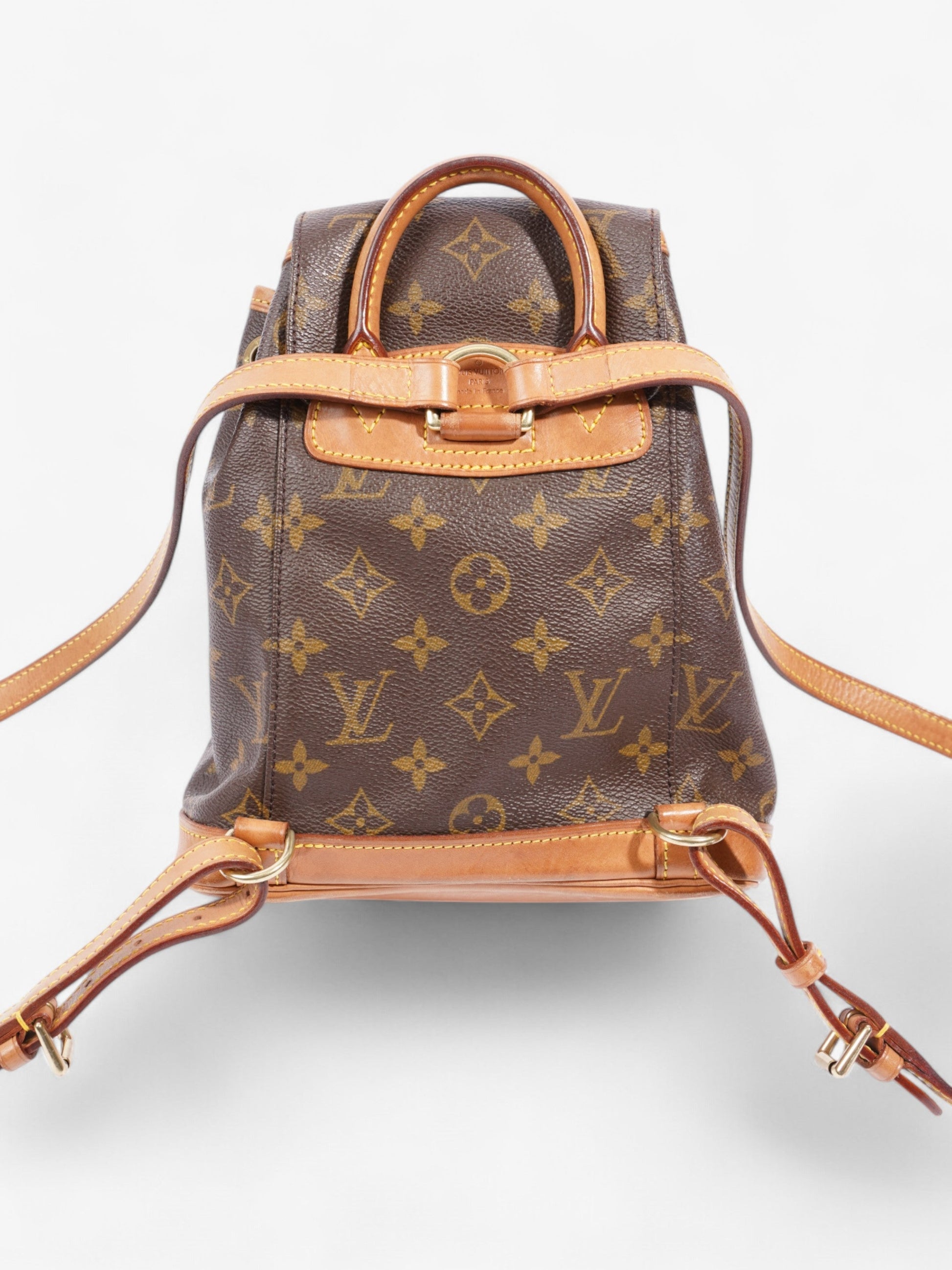 Luxury Women's Backpack | Louis Vuitton Montsouris Backpack Monogram Coated Canvas PM