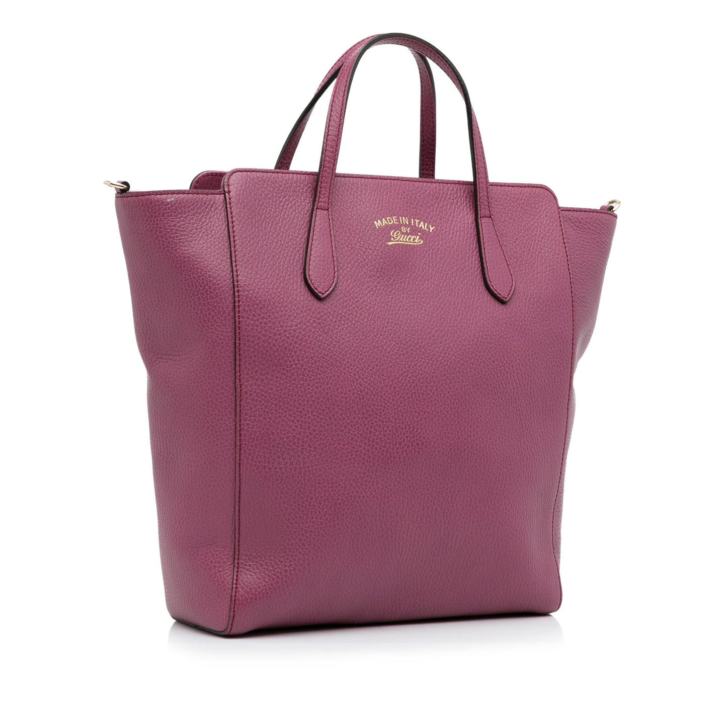 Gucci Purple Leather Tote