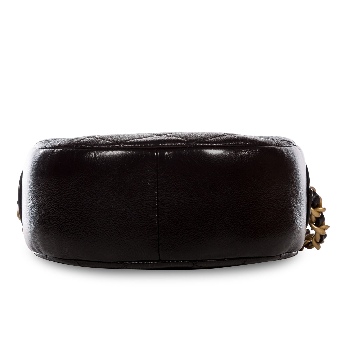 Chanel Glazed Lambskin Circular Crossbody