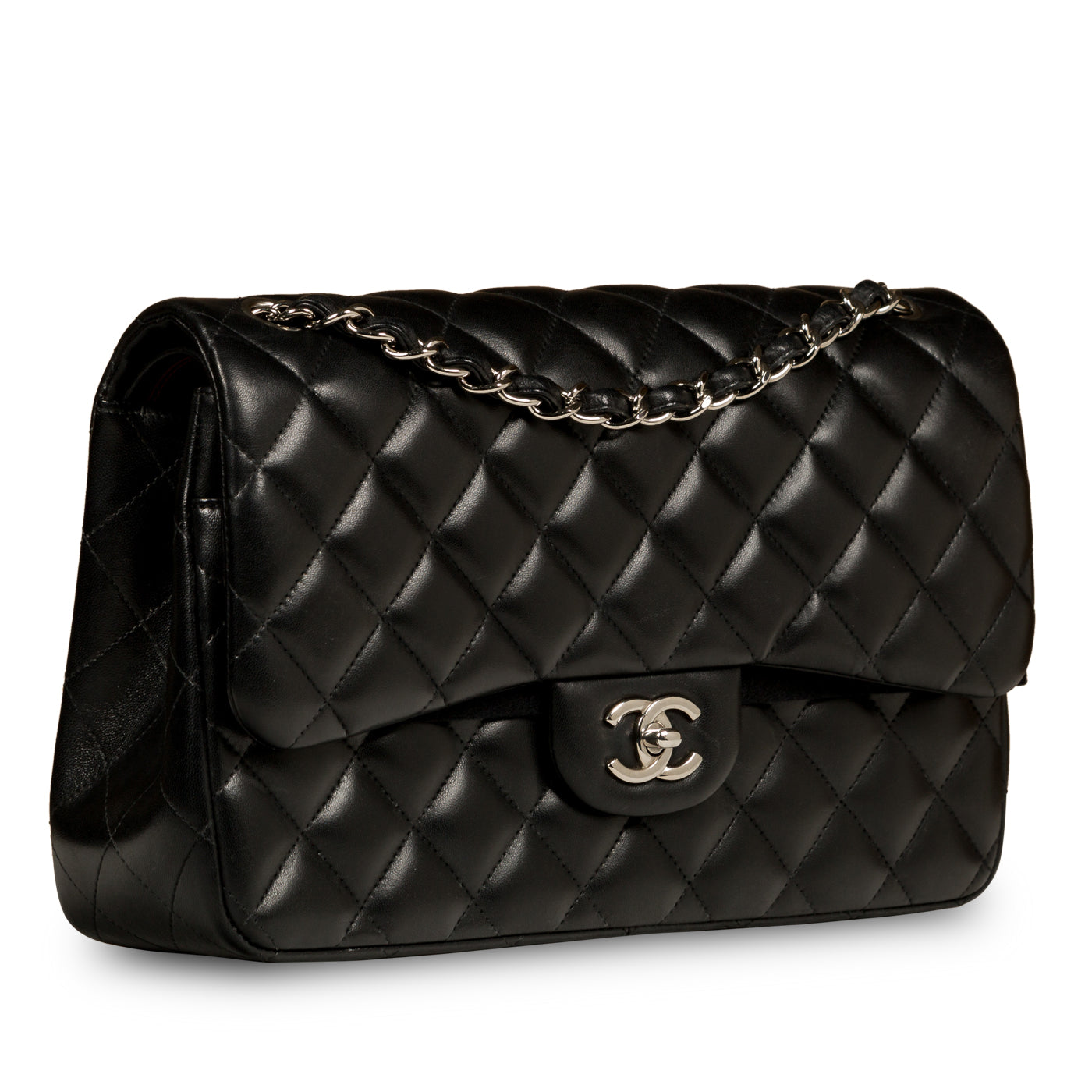 Chanel Classic Flap Bag - Jumbo - SHW