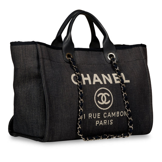 Chanel Deauville Large Tote - Denim