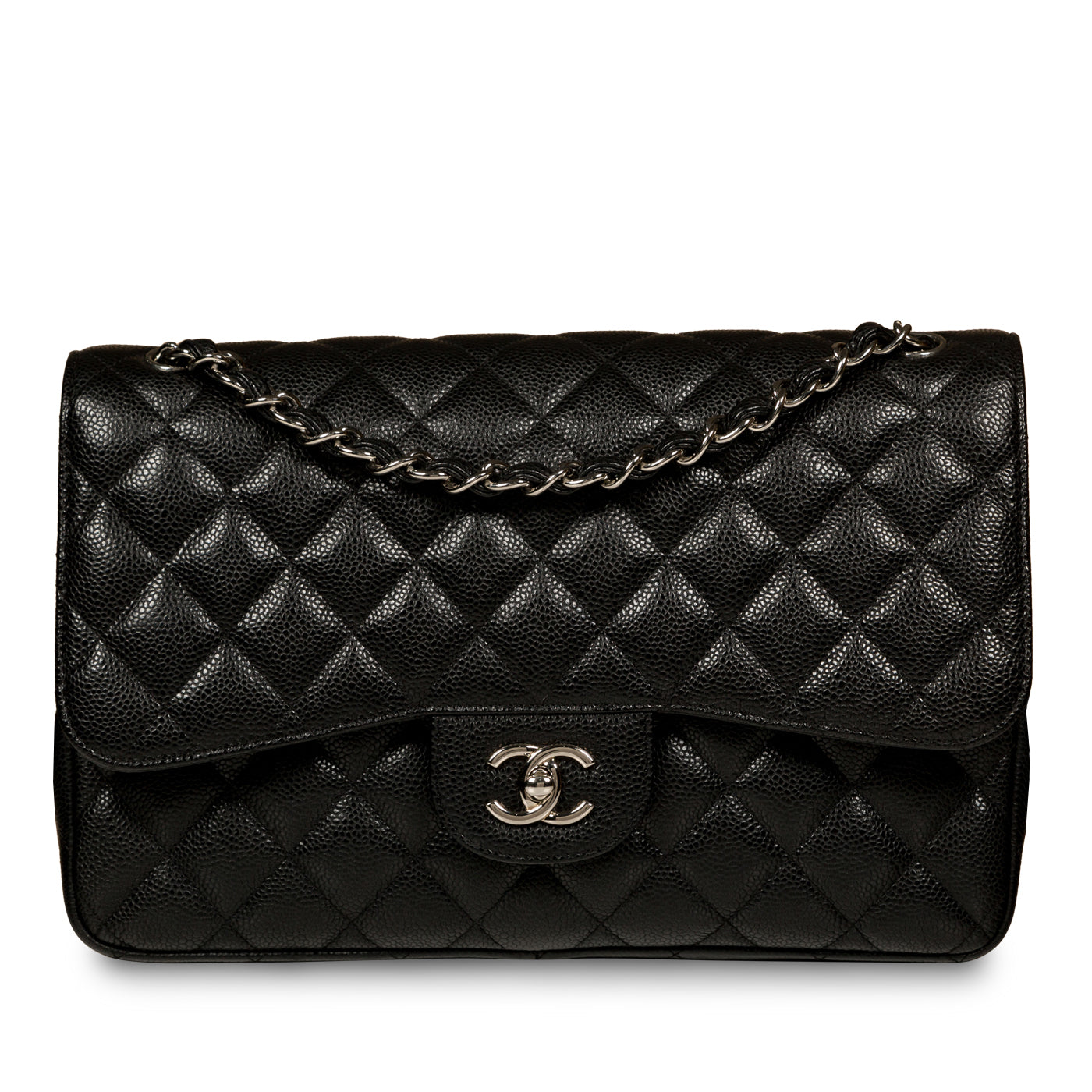 Chanel Classic Flap Bag - Jumbo - SHW