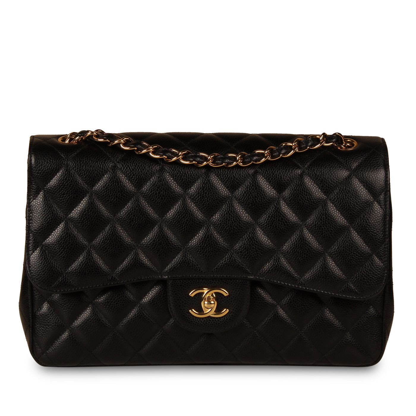 Chanel Classic Flap Bag - Jumbo - Caviar