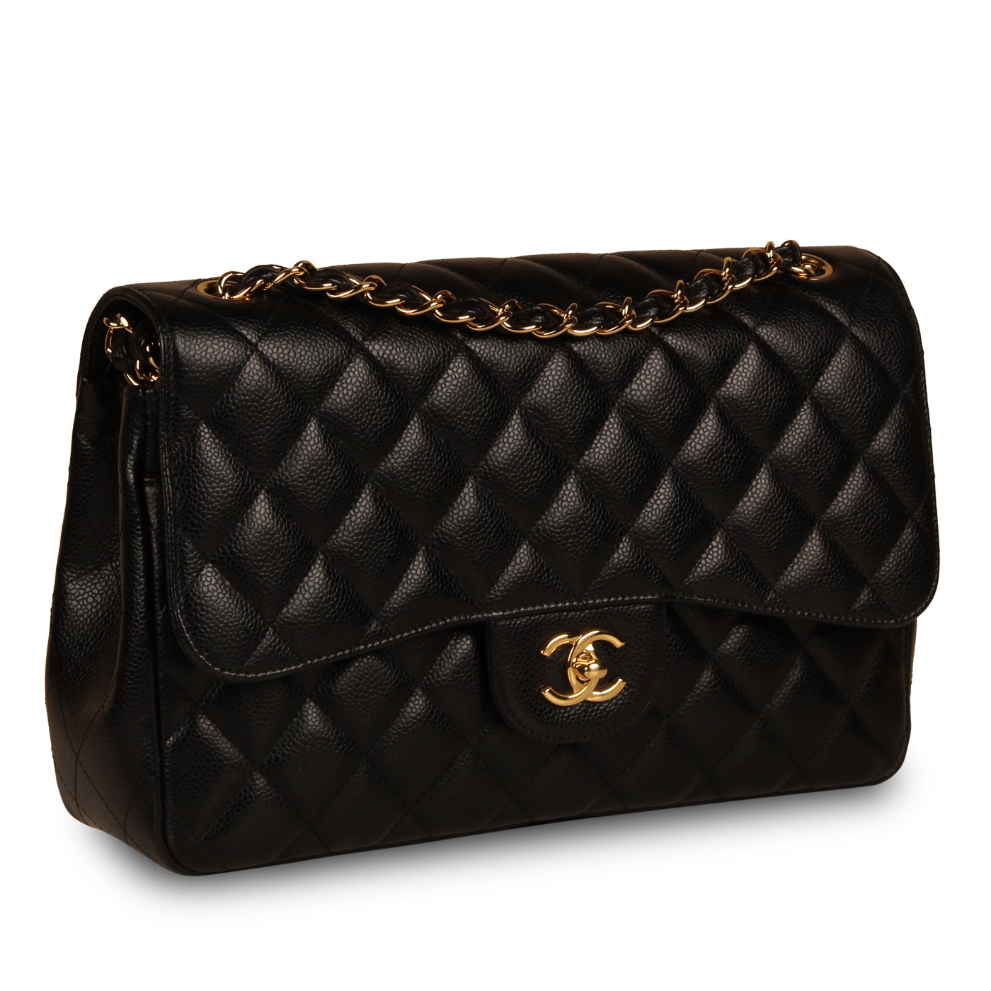 Chanel Classic Flap Bag - Jumbo - Caviar
