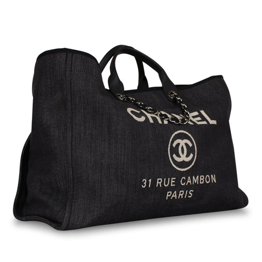 Chanel Deauville Extra Large Tote - Denim