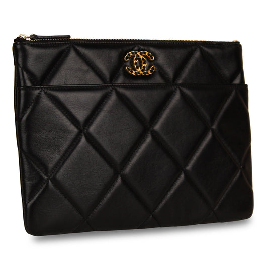 Chanel 19 Flap Clutch