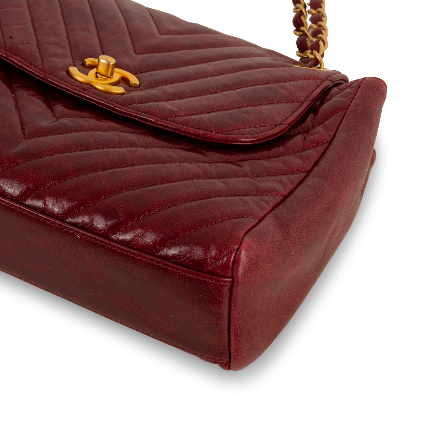 Chanel Chevron Crossbody Bag