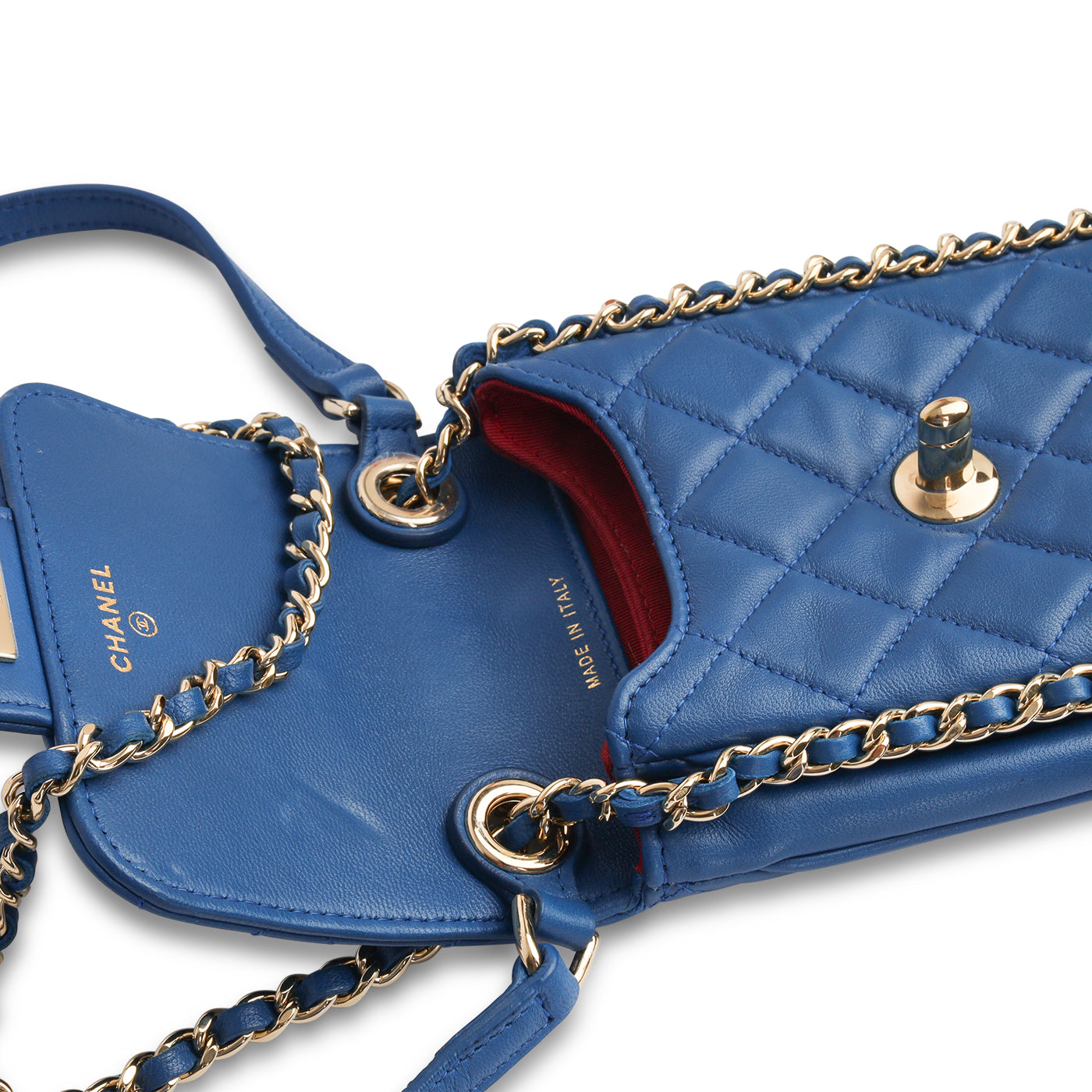 Chanel Chain Around Phone Pouch