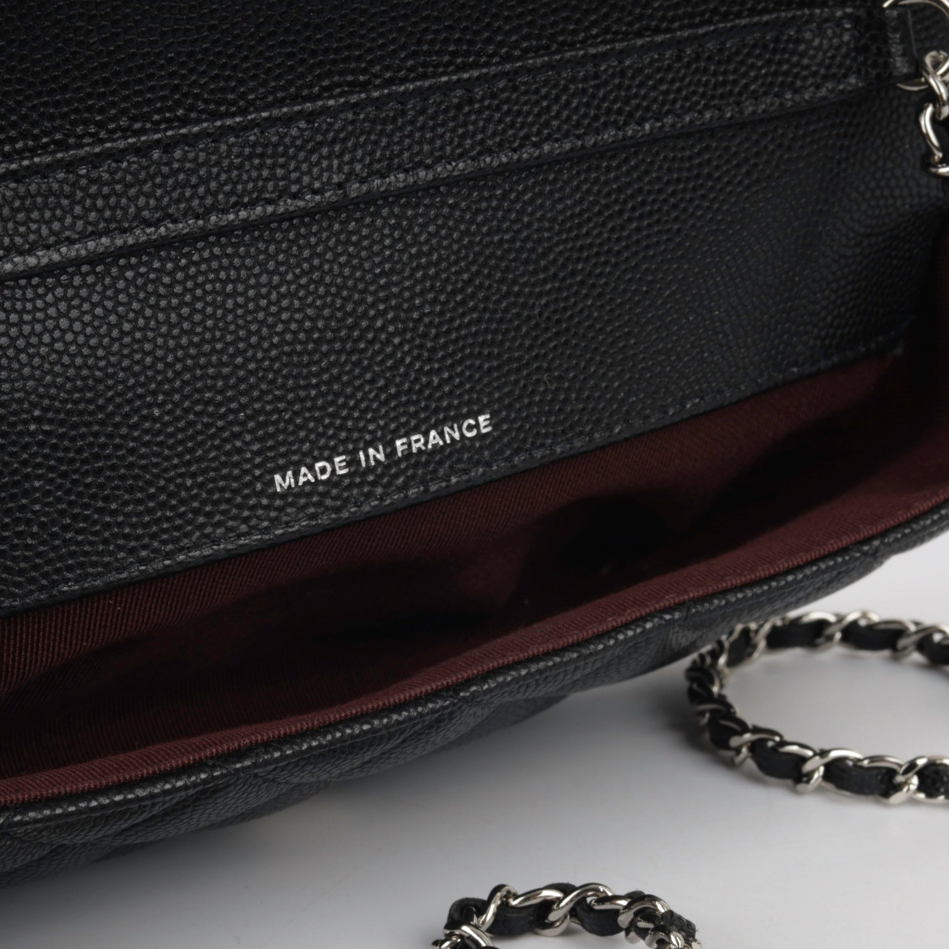 Chanel Glasses Case with Chain