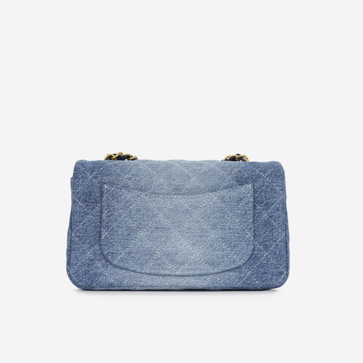 Chanel Mini Rectangular - Blue Ombre Denim