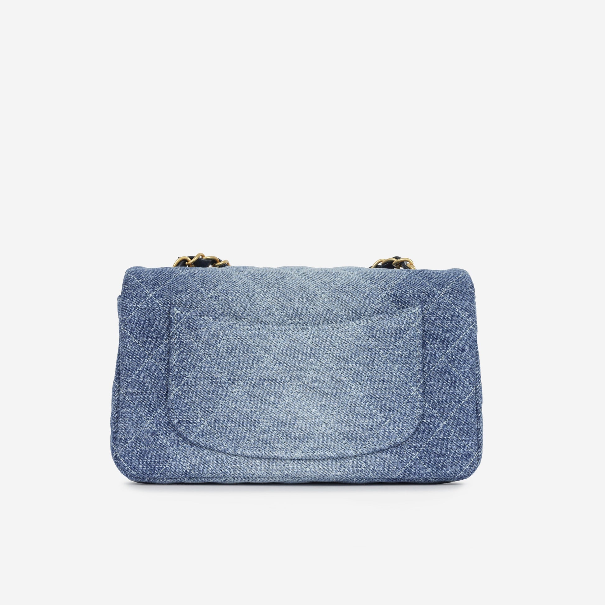Chanel Mini Rectangular - Blue Ombre Denim