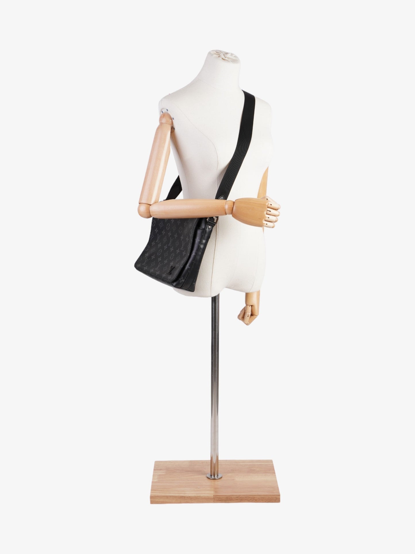 Louis Vuitton District PM Monogram Eclipse Coated Canvas